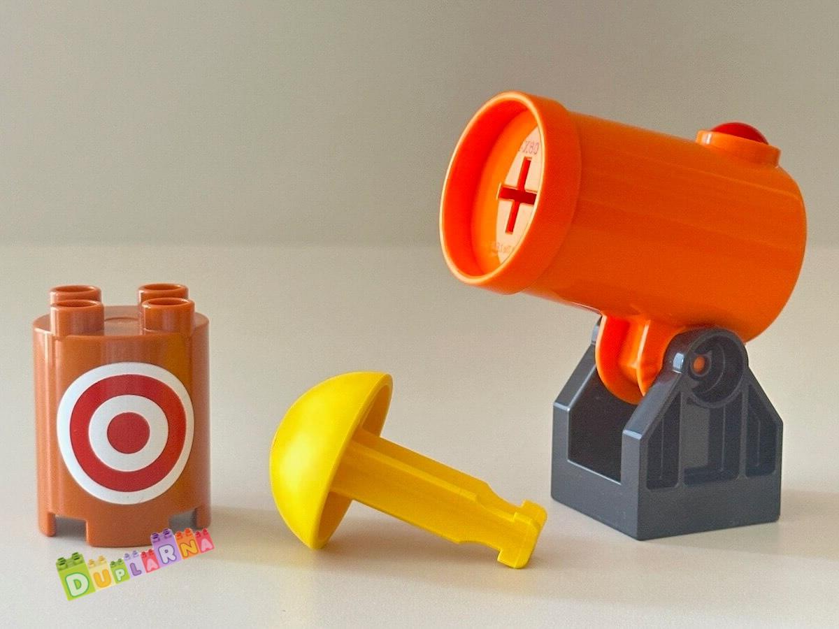 Lego Duplo Dělo + Střela + Terč