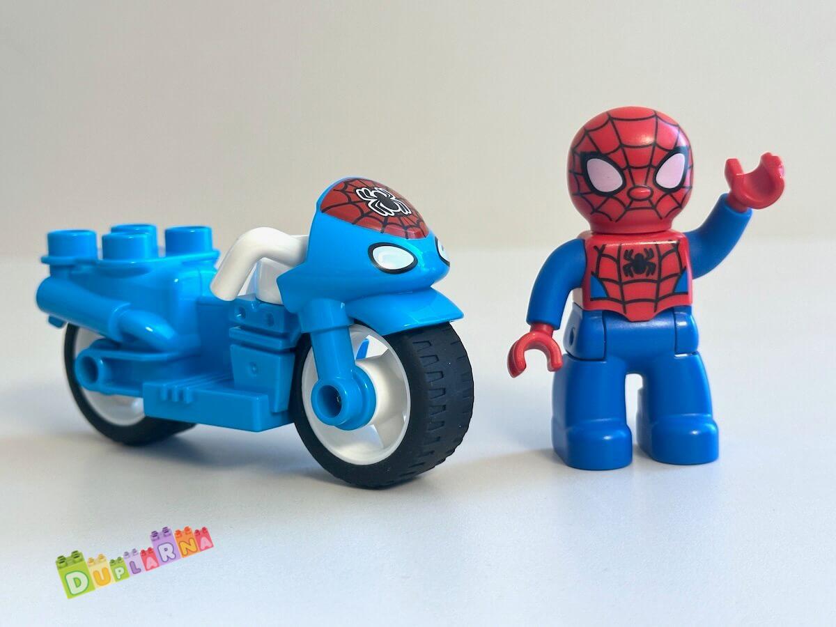 Lego Duplo - Spiderman + Spidermanova motorka