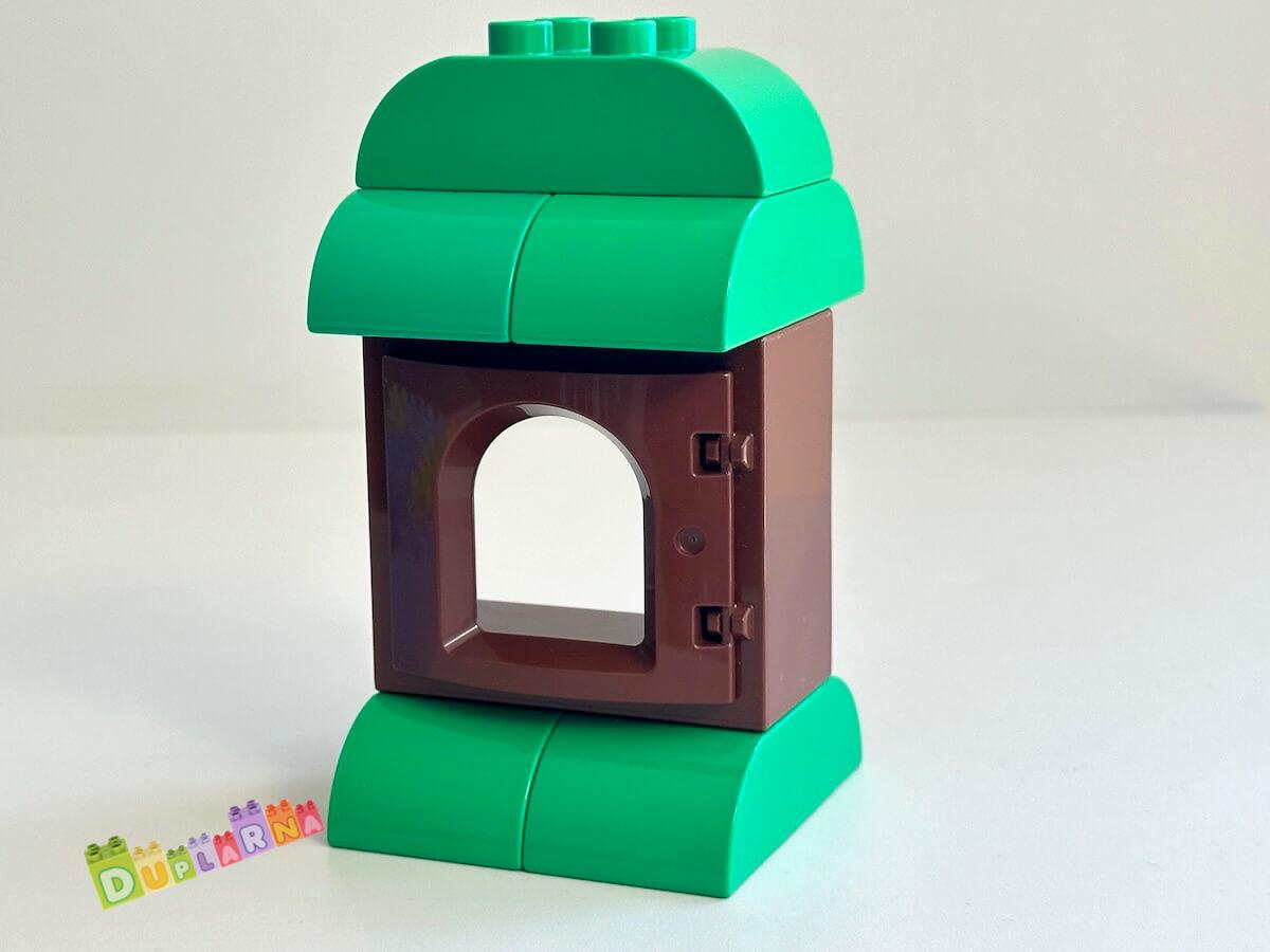 Lego Duplo okno hnědé - strom