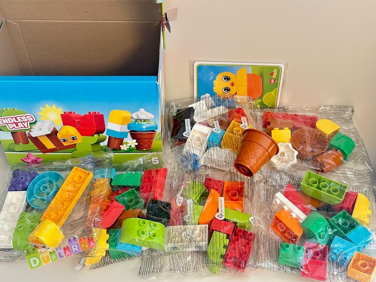 Lego Duplo 10817 - Tvořivá truhla (Kreativní set kostek)