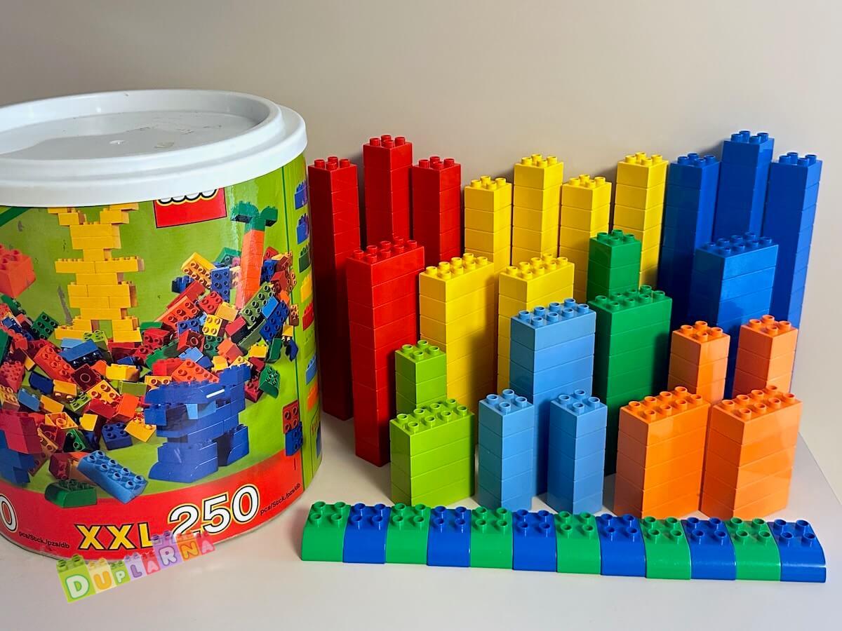 Lego Duplo 3599 - set kostek XXL 250ks