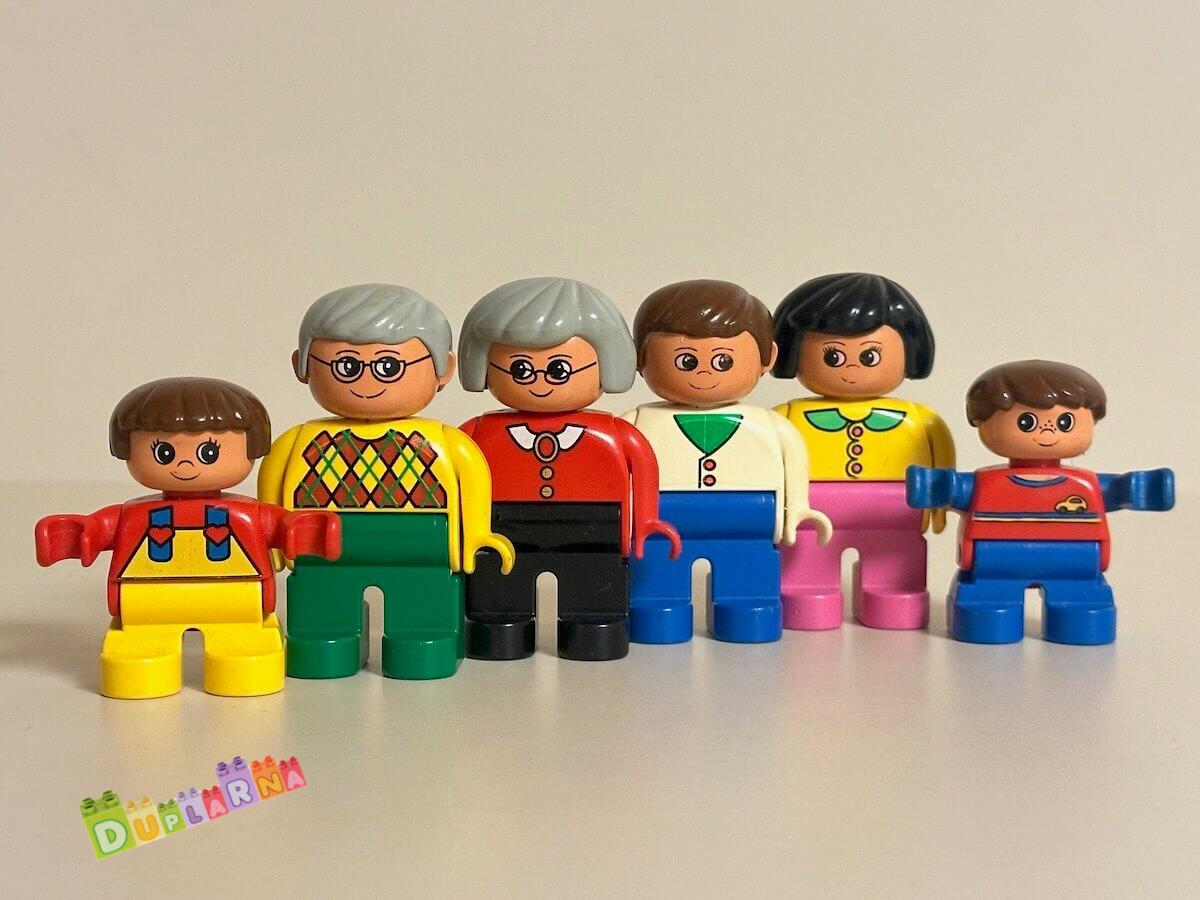 Lego Duplo - Rodinka / Rodina (máma, táta, dítě,...)