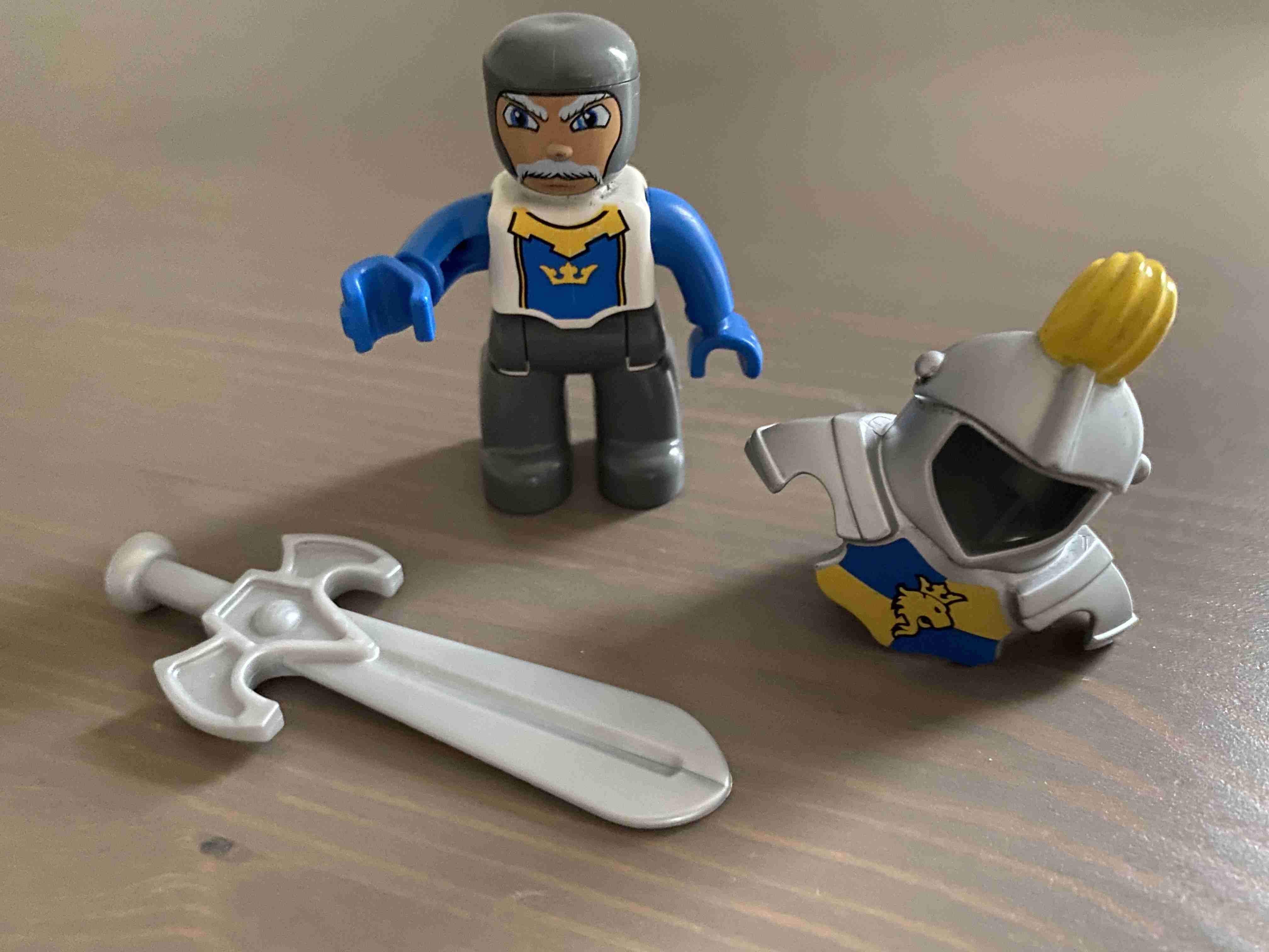 Lego Duplo Rytíř (meč,brnění)