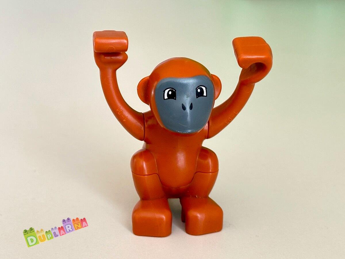 Lego Duplo Opice/orangutan hnědý