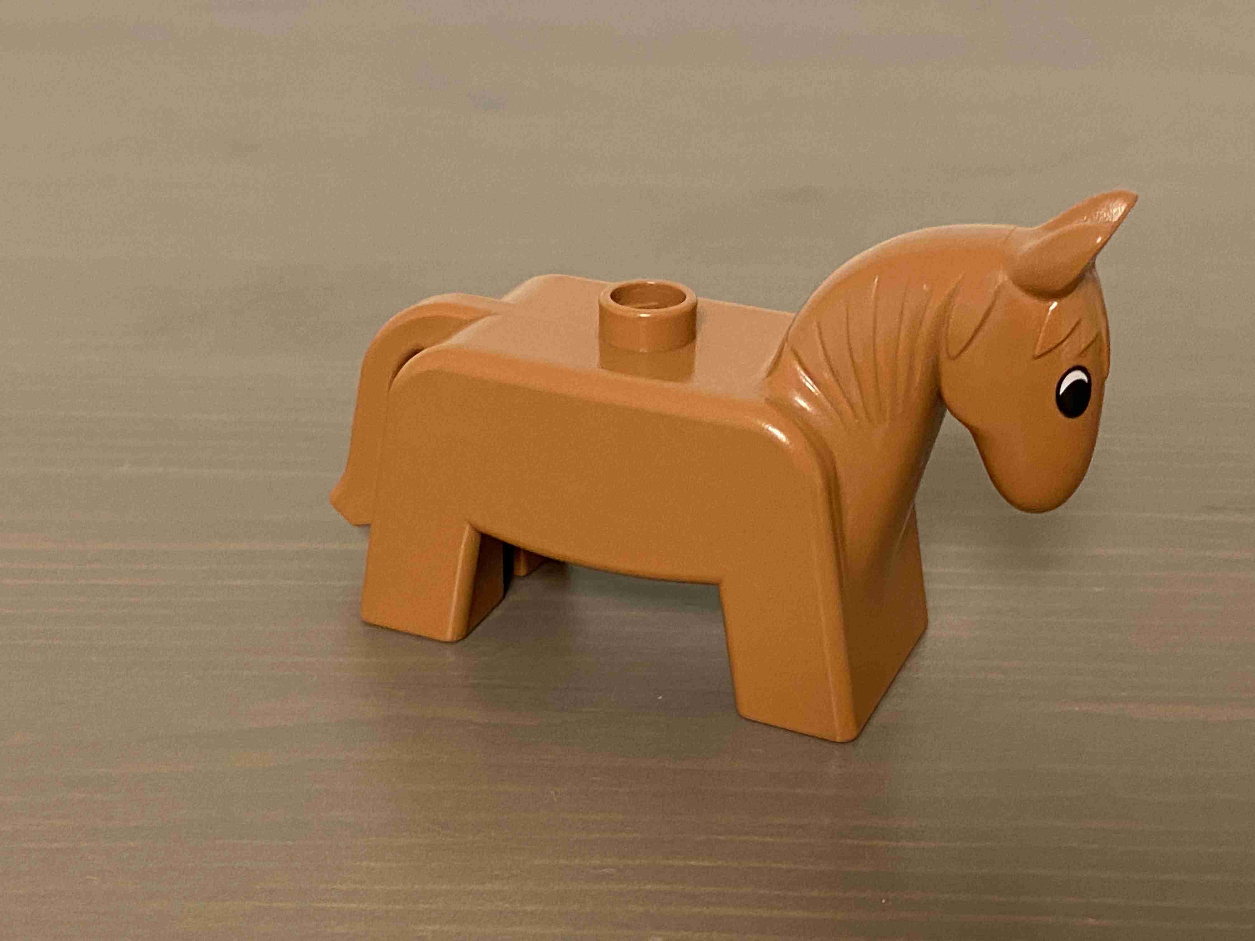 Lego Duplo Kůň hnědý (starší typ)
