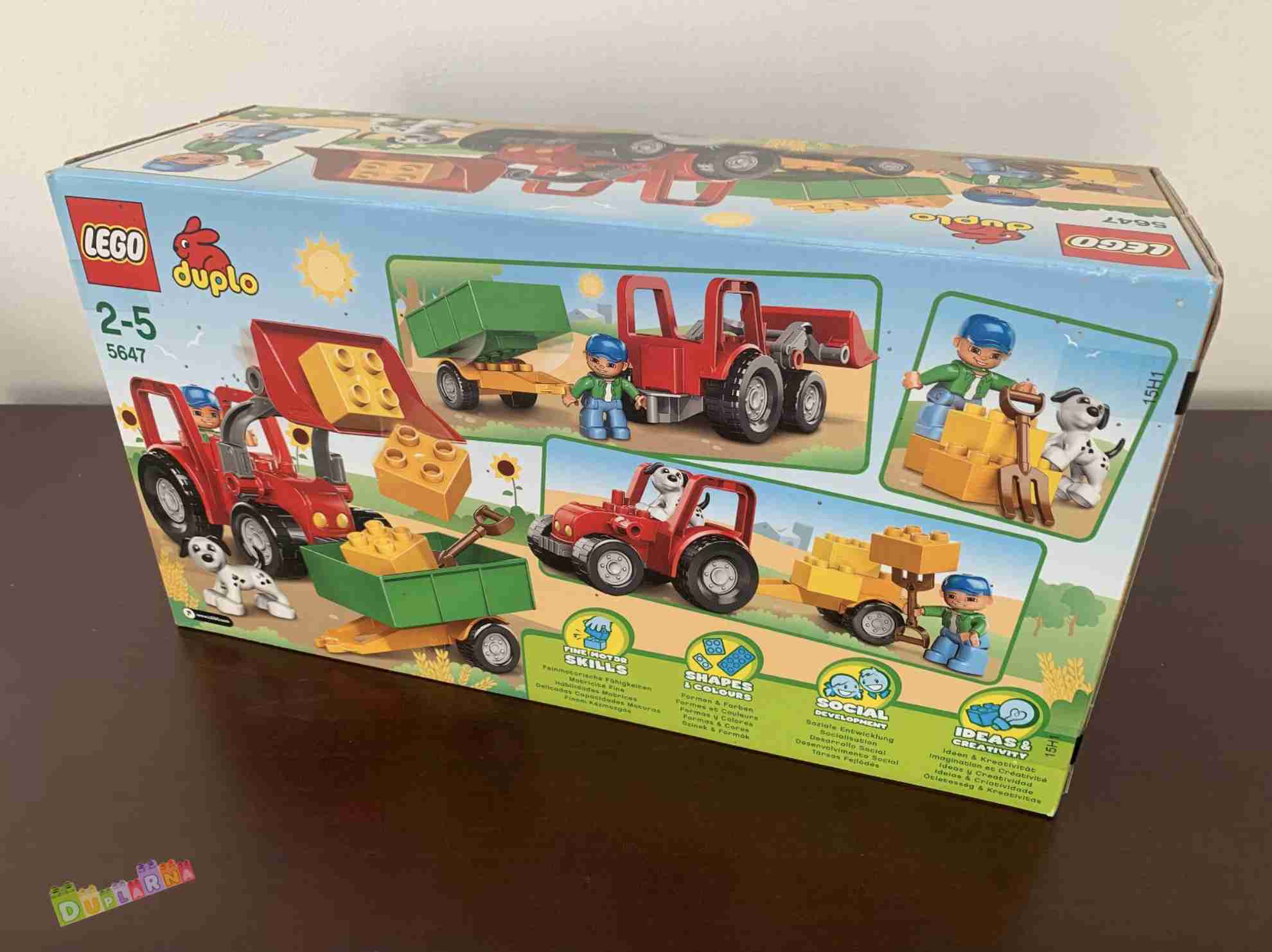 Lego Duplo 5647 - Traktor velký