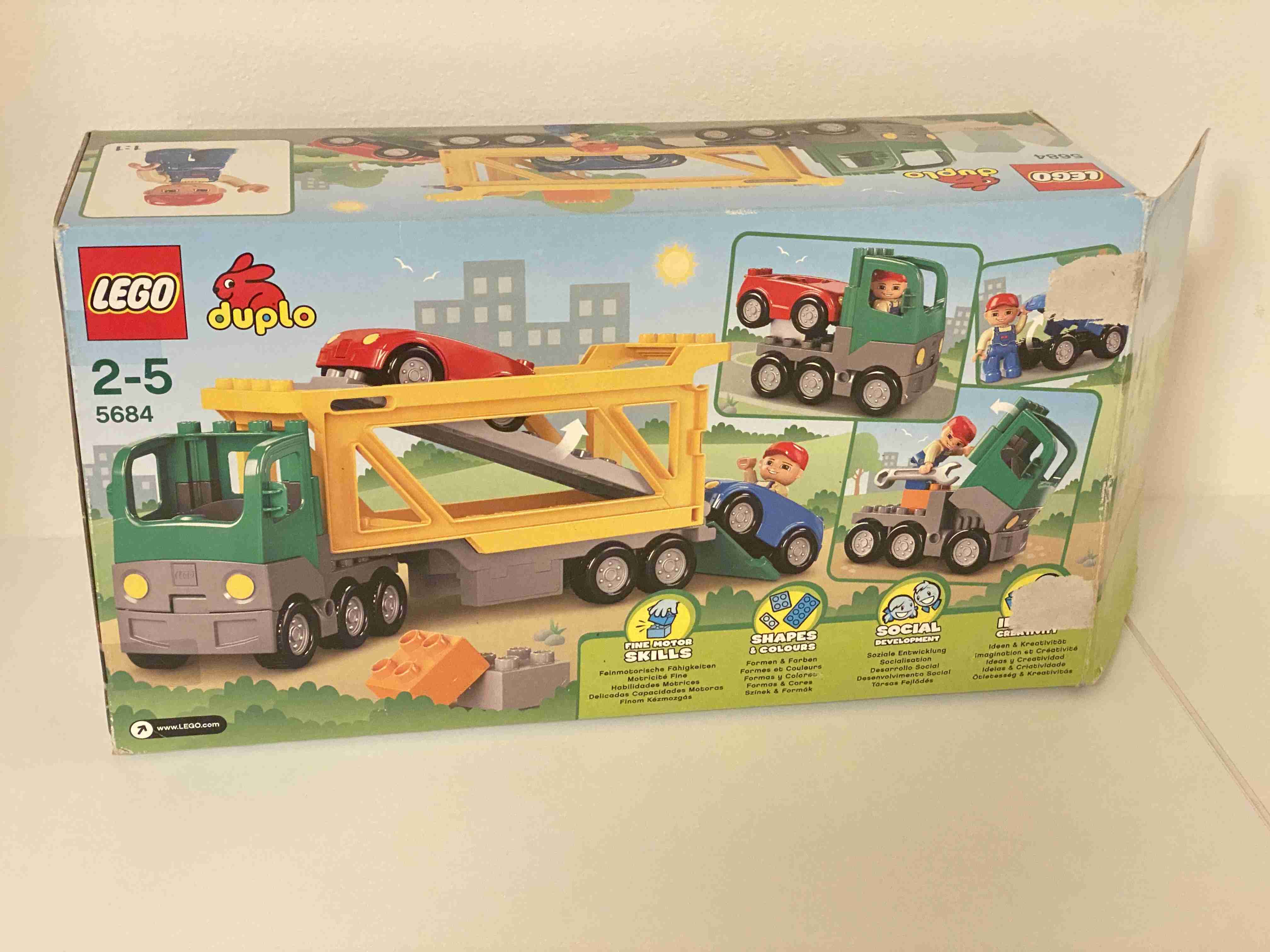 Lego Duplo 5684 - Přeprava automobilů