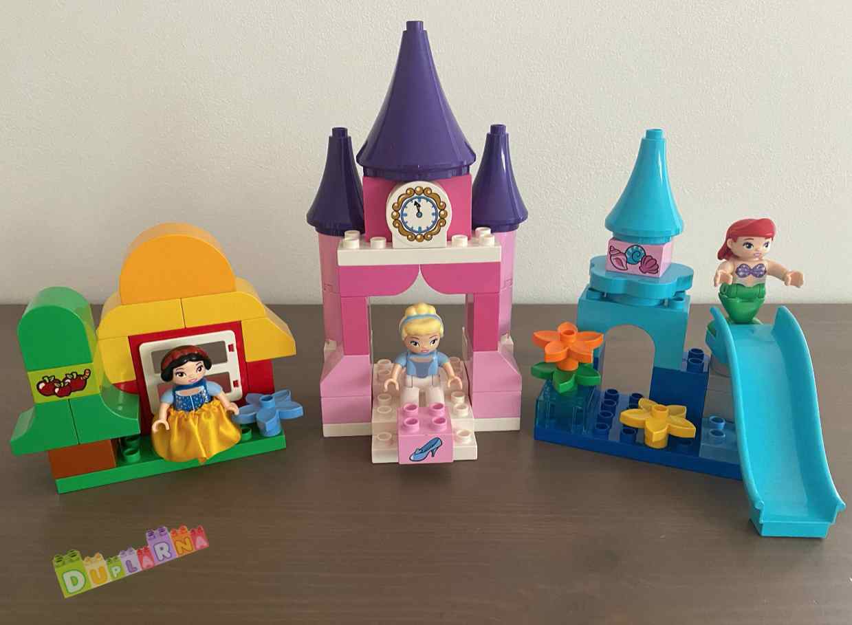 Lego Duplo 10596 - set kolekce princezen (Ariel, Popelka, Sněhurka)