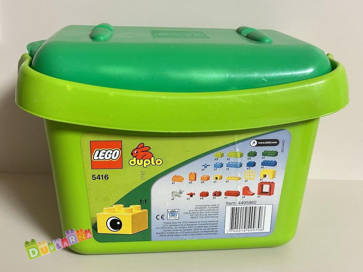Lego Duplo 5416 - Set kostek s boxem - Kočka