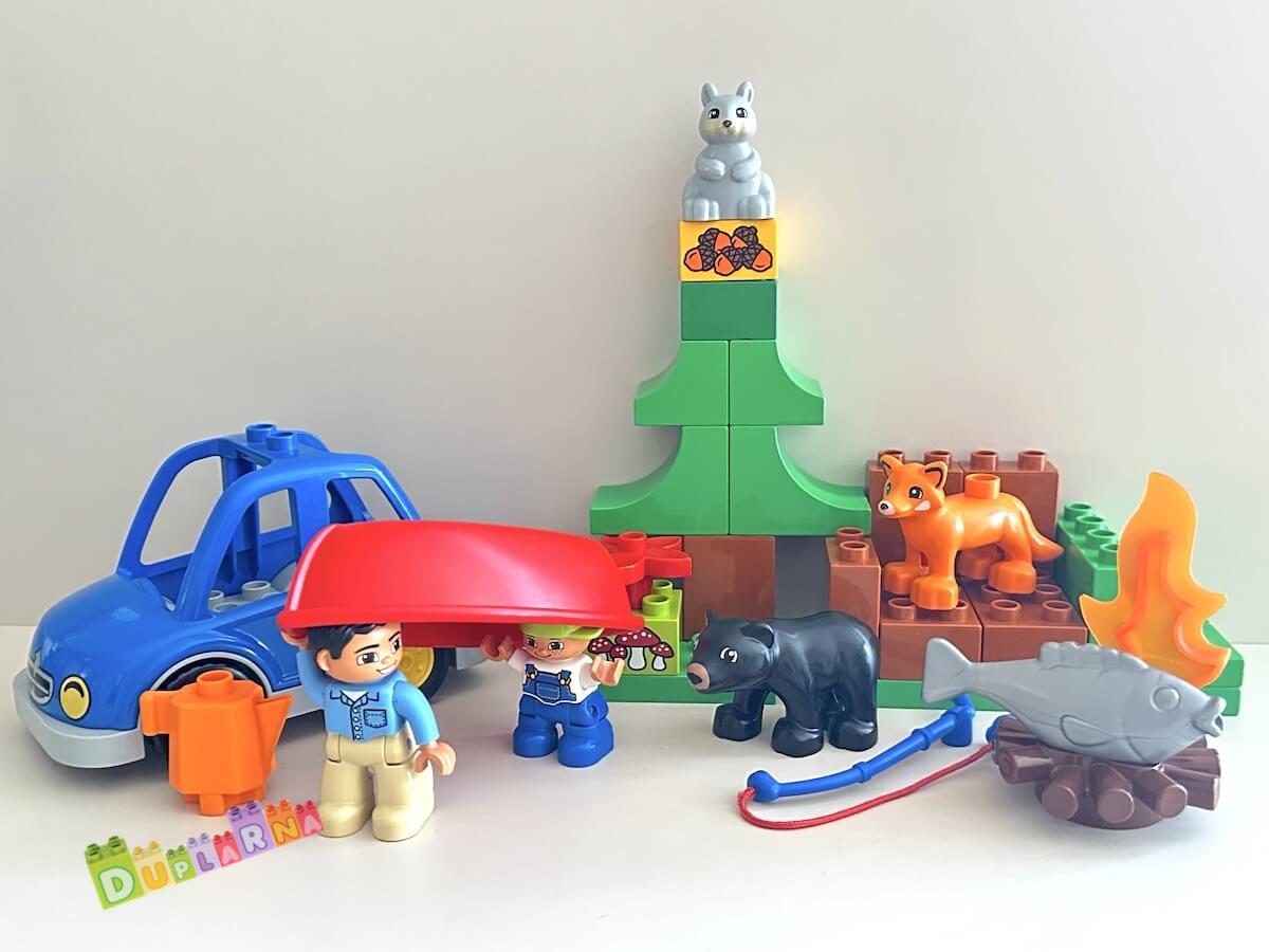 Lego Duplo 10583 - Výprava na ryby (medvěd,liška,veverka)