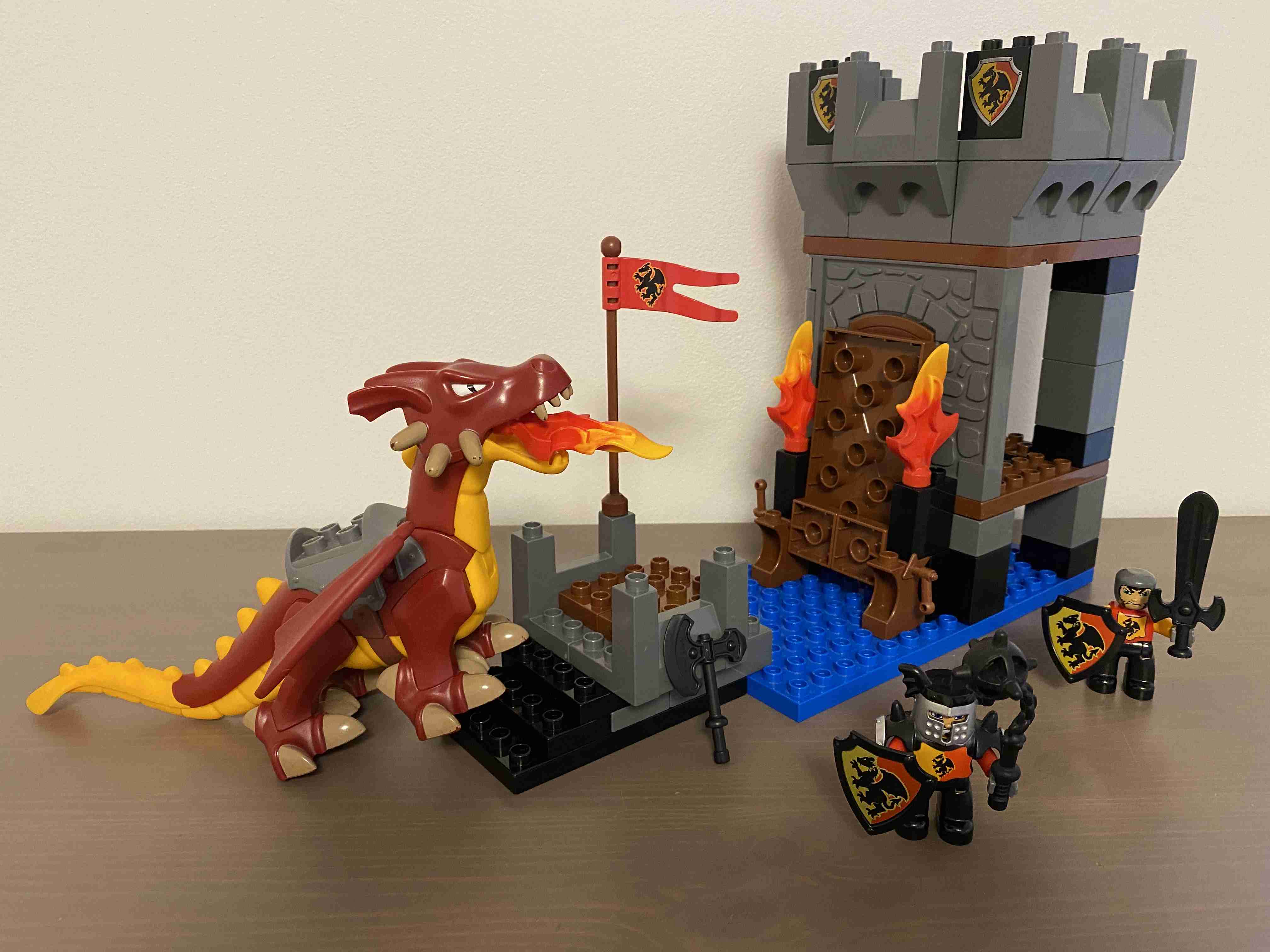 Lego Duplo 4776 Dračí věž - hrad s velkým drakem