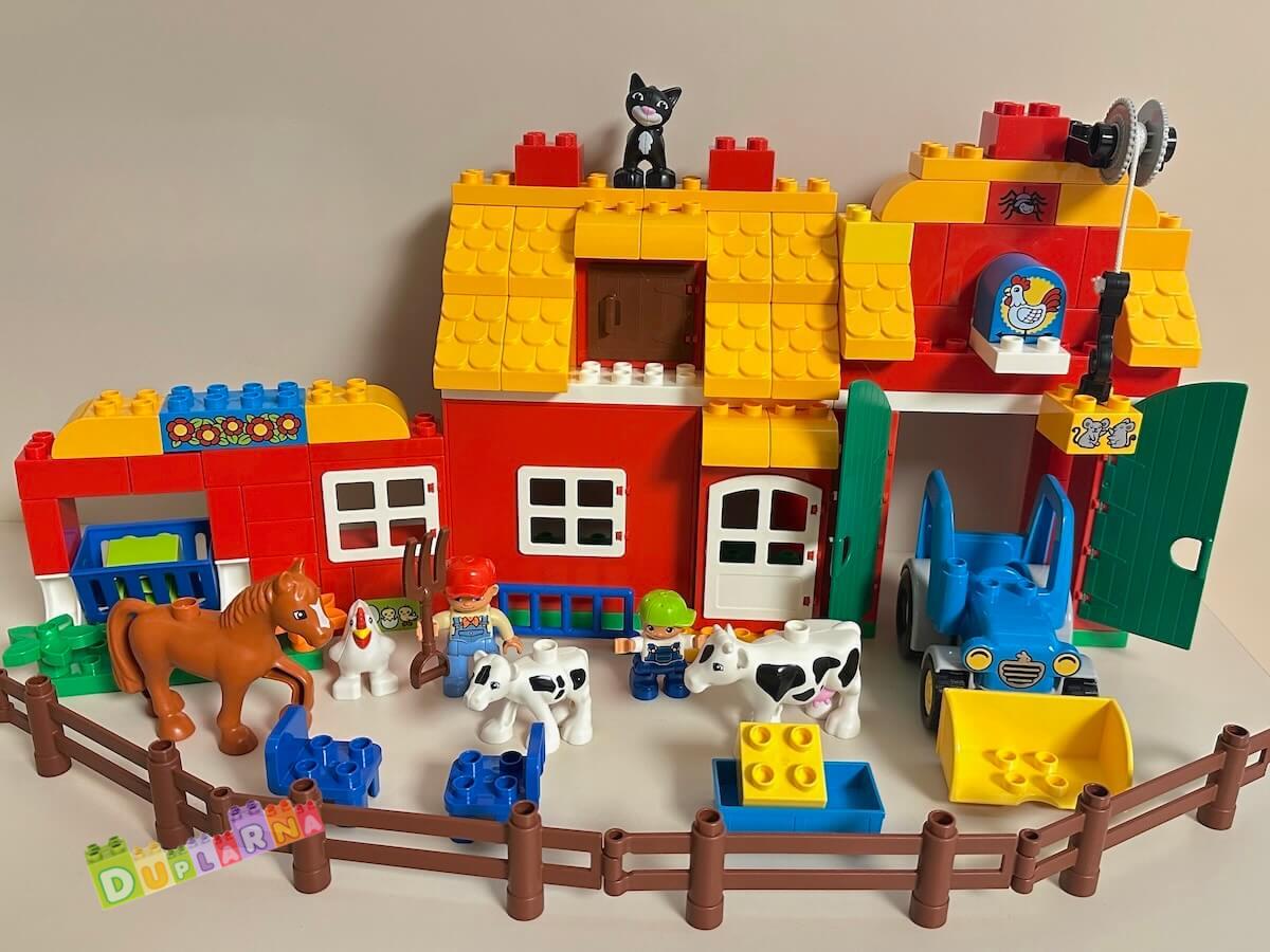 Lego Duplo 10525 - Velká farma , traktor , zvířata