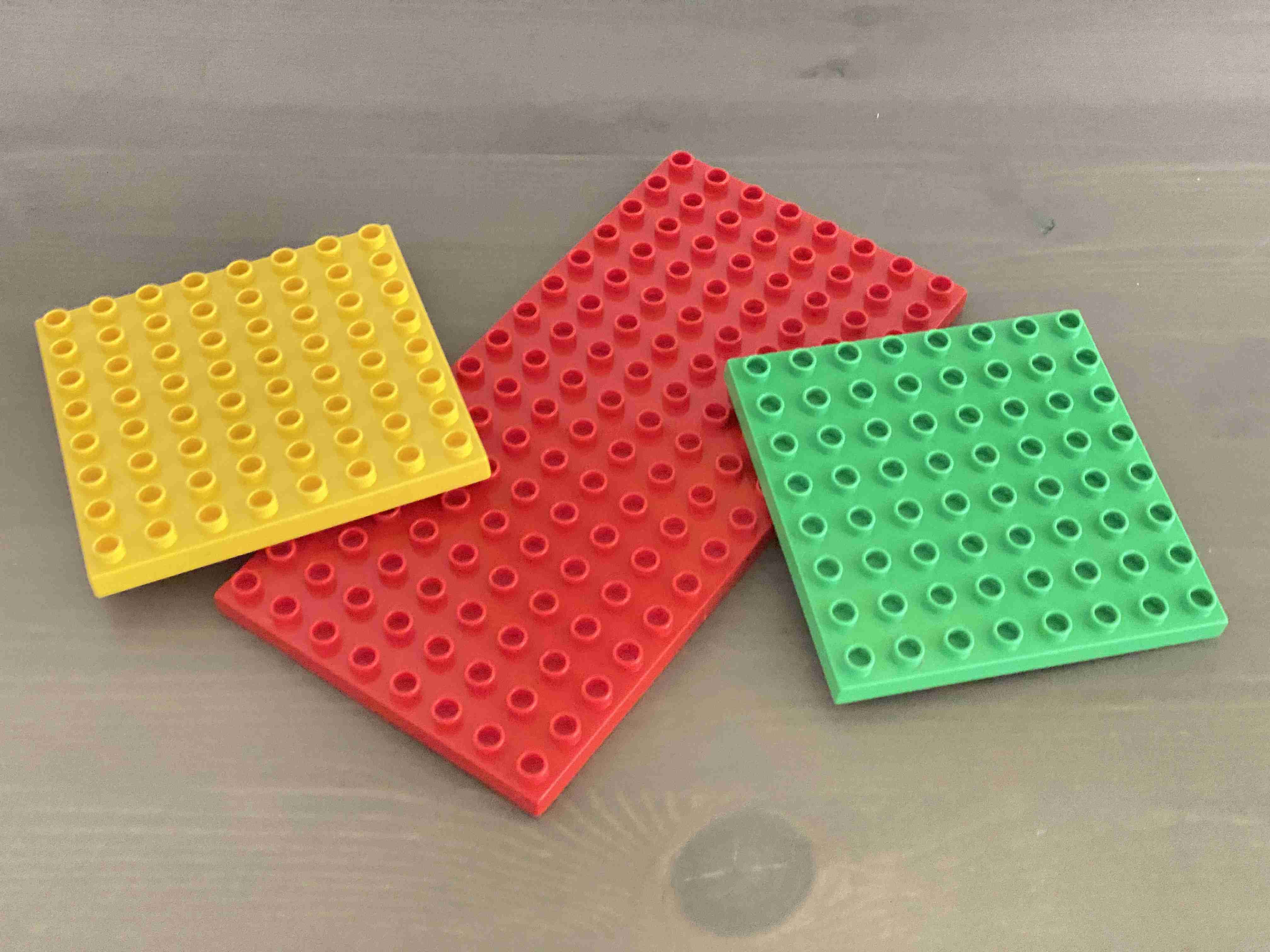 Lego Duplo 4632 - Podložky na stavění / Set podložek