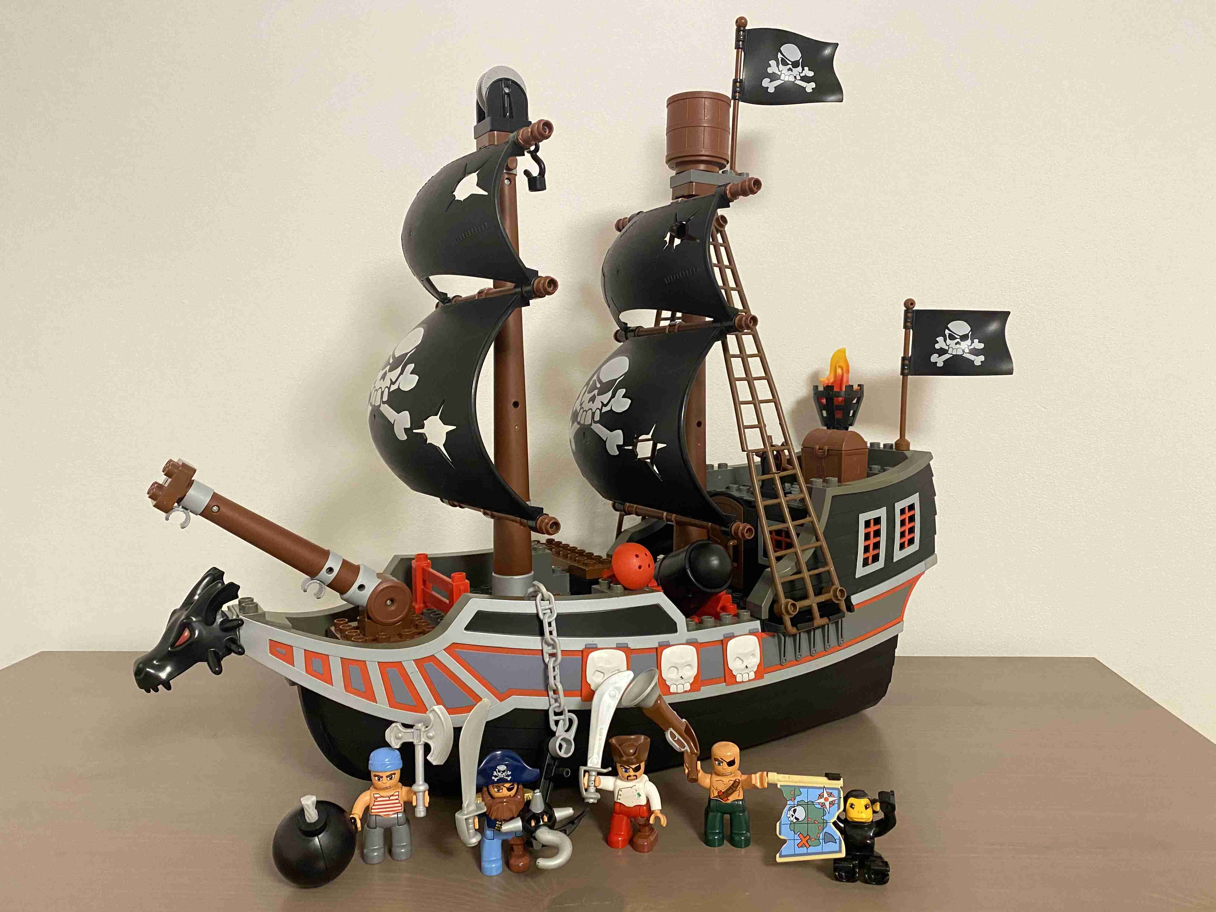 Lego Duplo 7880 - Velká Pirátská loď