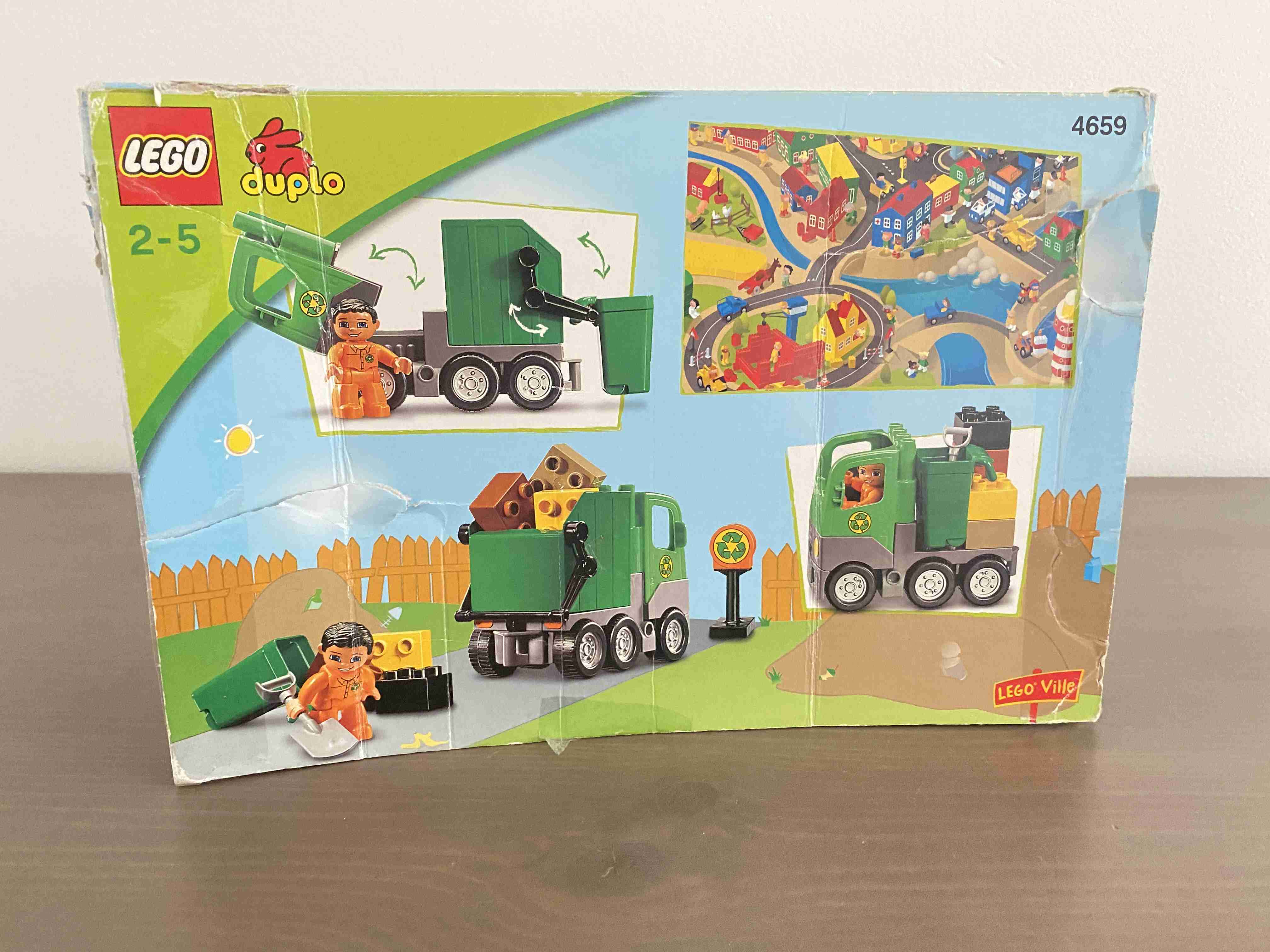 Lego Duplo 4659 - Popelář - Popelářský vůz