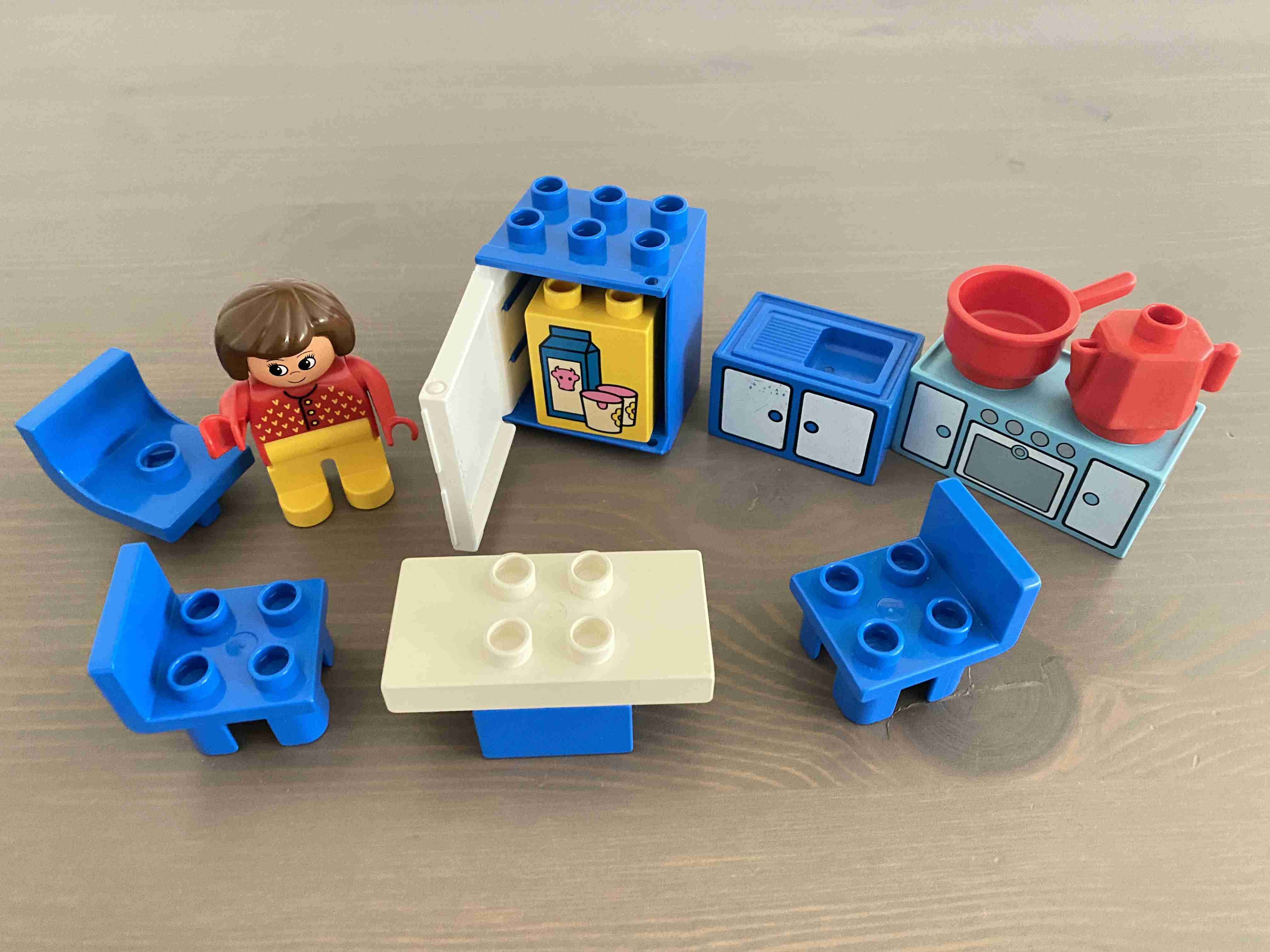Lego Duplo - Kuchyně / Kitchen s ledničkou