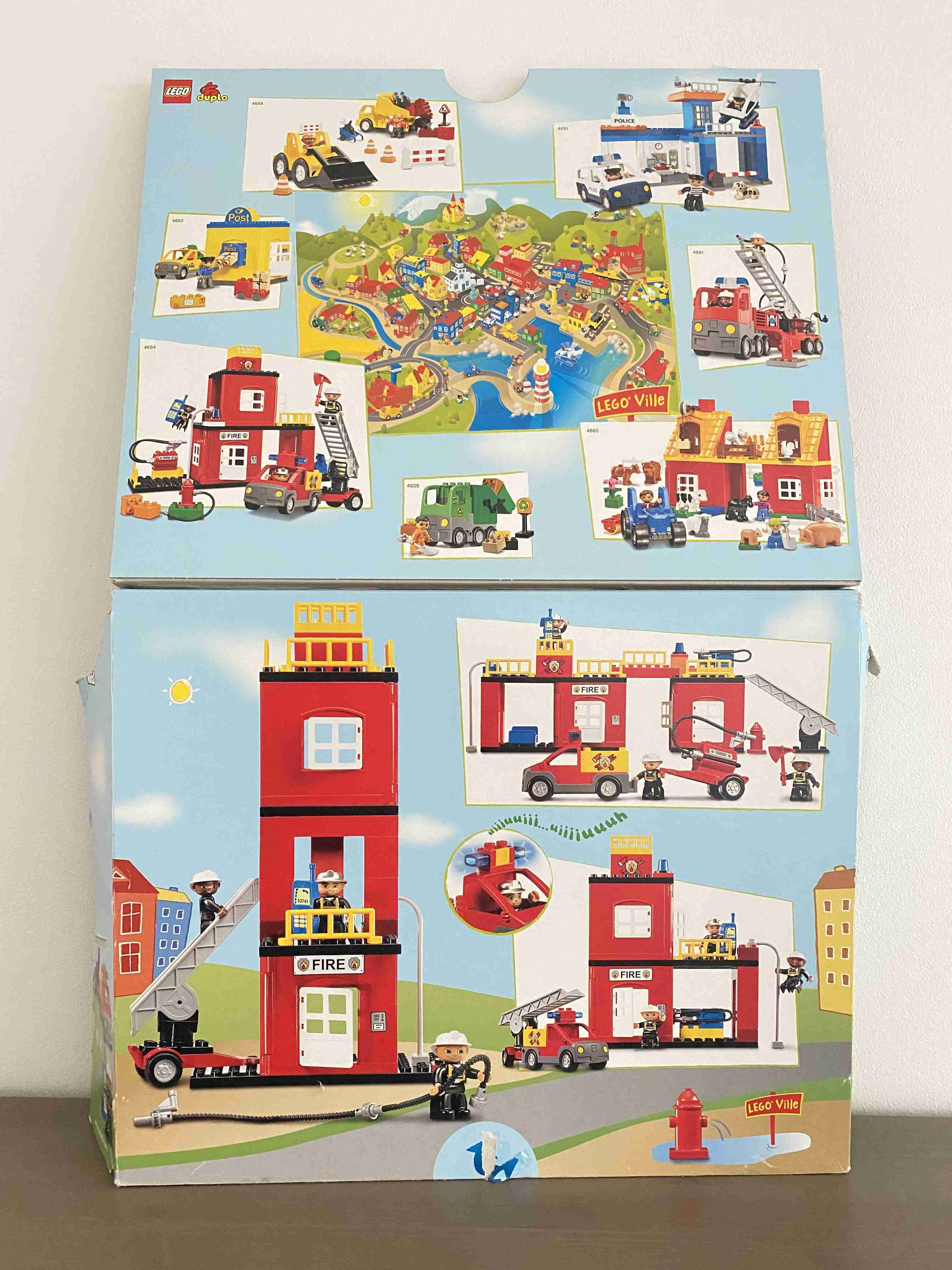 Lego Duplo 4664 - Hasičská stanice / Hasiči