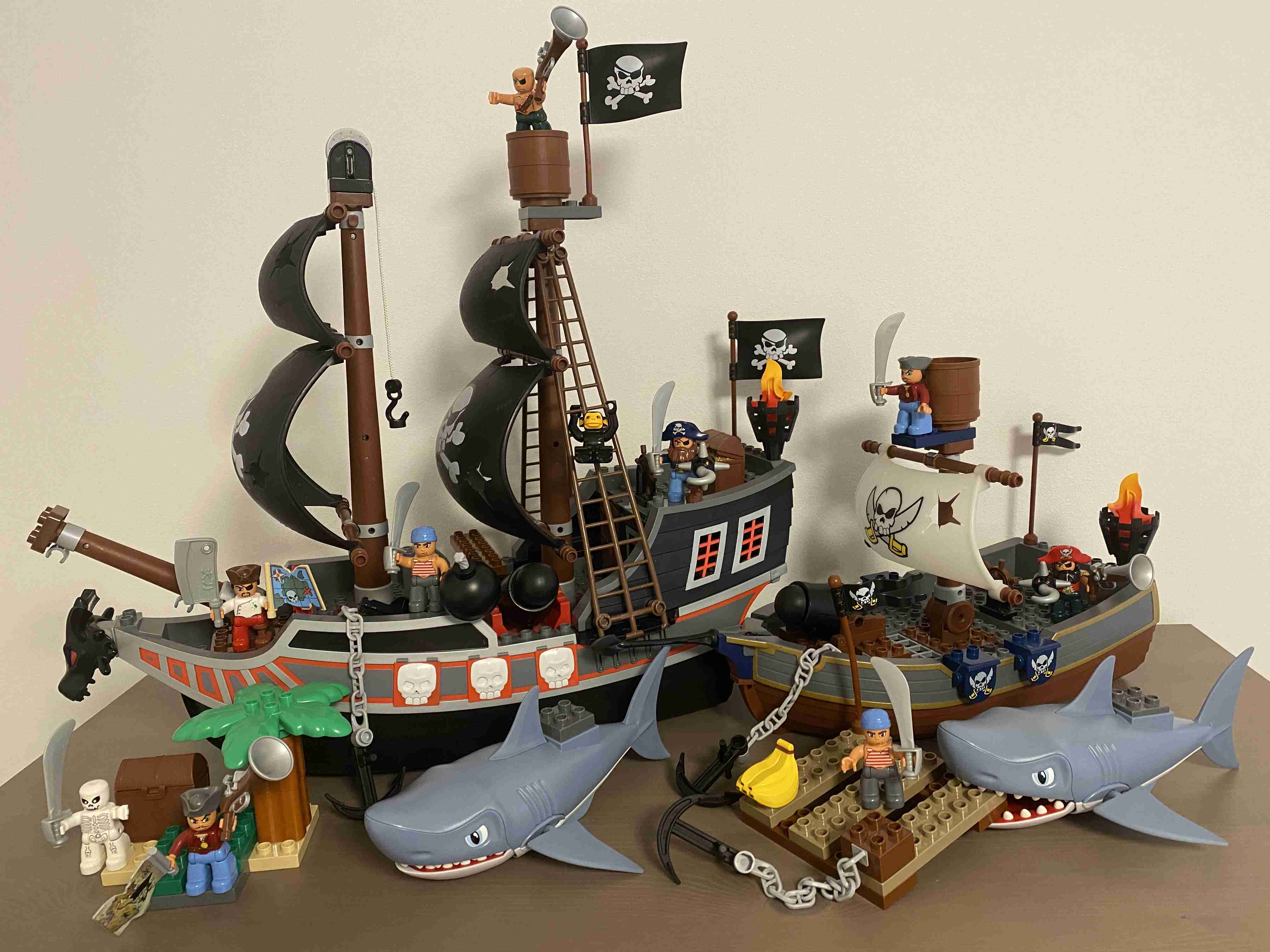 Lego Duplo 7880 - Velká Pirátská loď