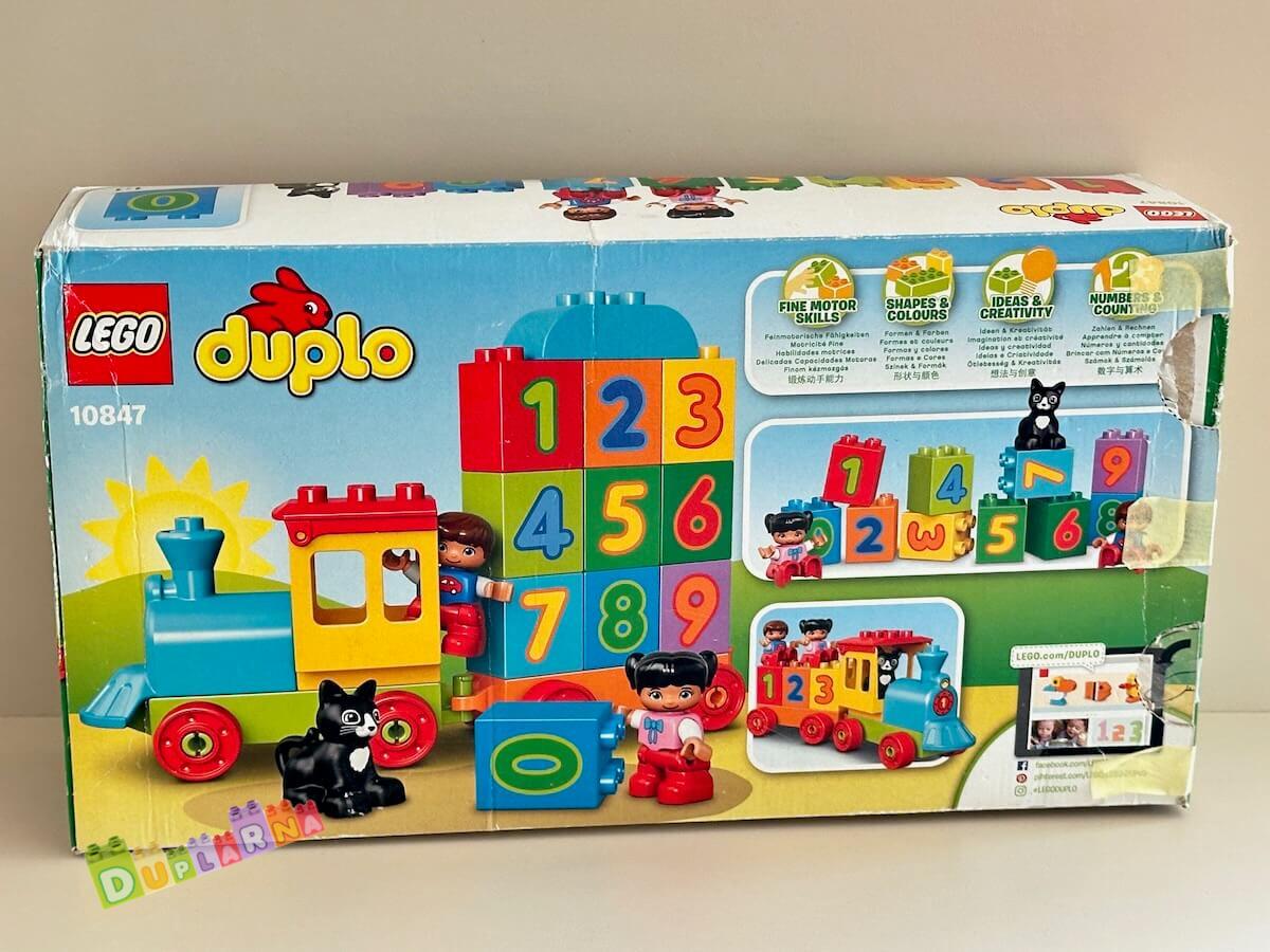 Lego Duplo 10847 - Vláček s čísly (0-9)
