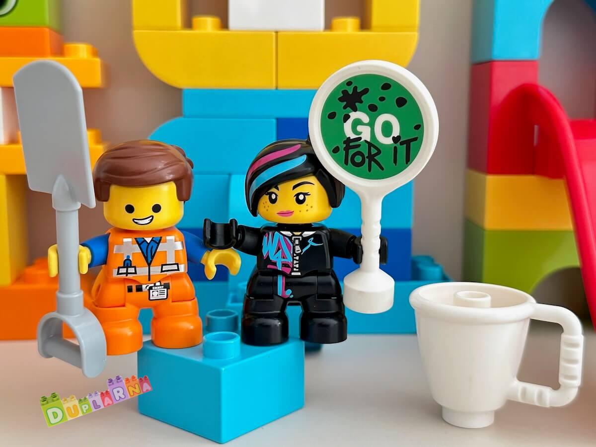 Lego Duplo 10895 / Lego příběh - Emmet, Lucy a návštěvníci z Duplo planety - kreativní set kostek