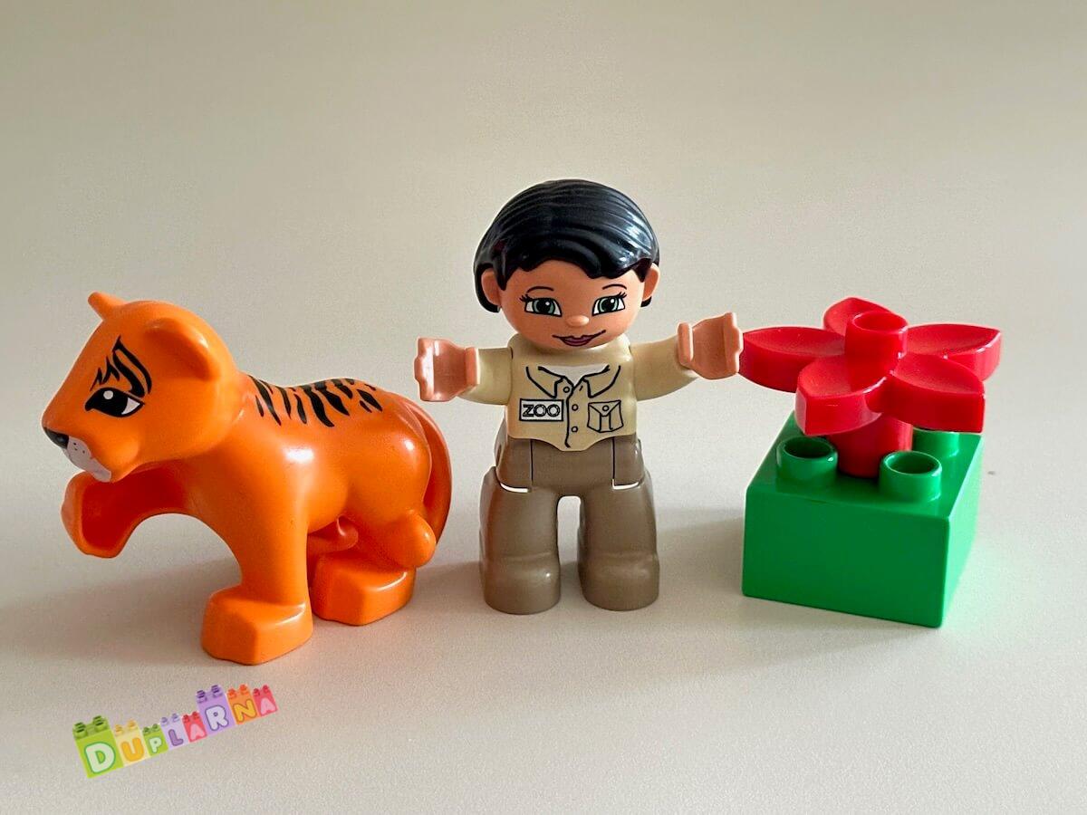 Lego Duplo 5632 - Tygr / Zoo ošetřovatelka a Tygřík