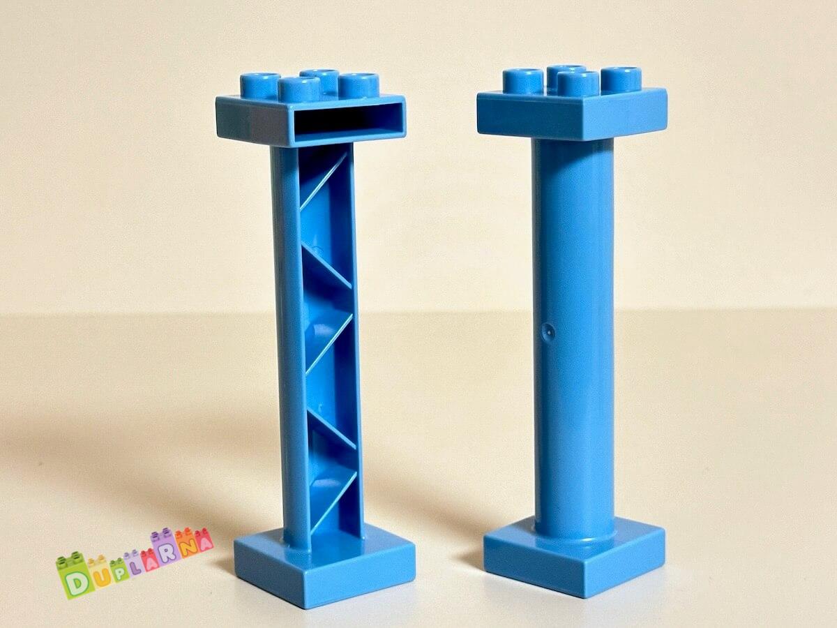 Lego Duplo Sloup vysoký světle modrý