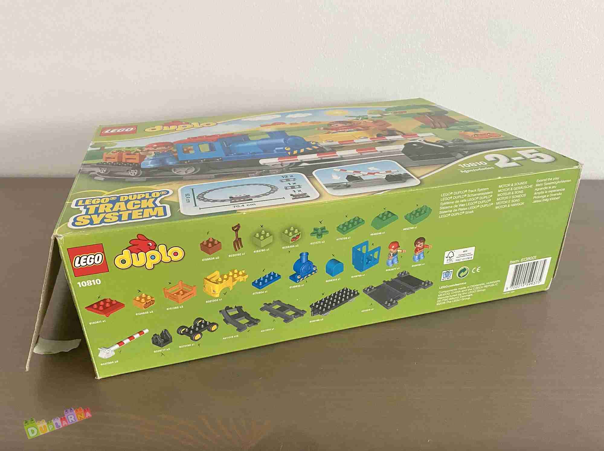 Lego Duplo 10810 - Vláček s přejezdem
