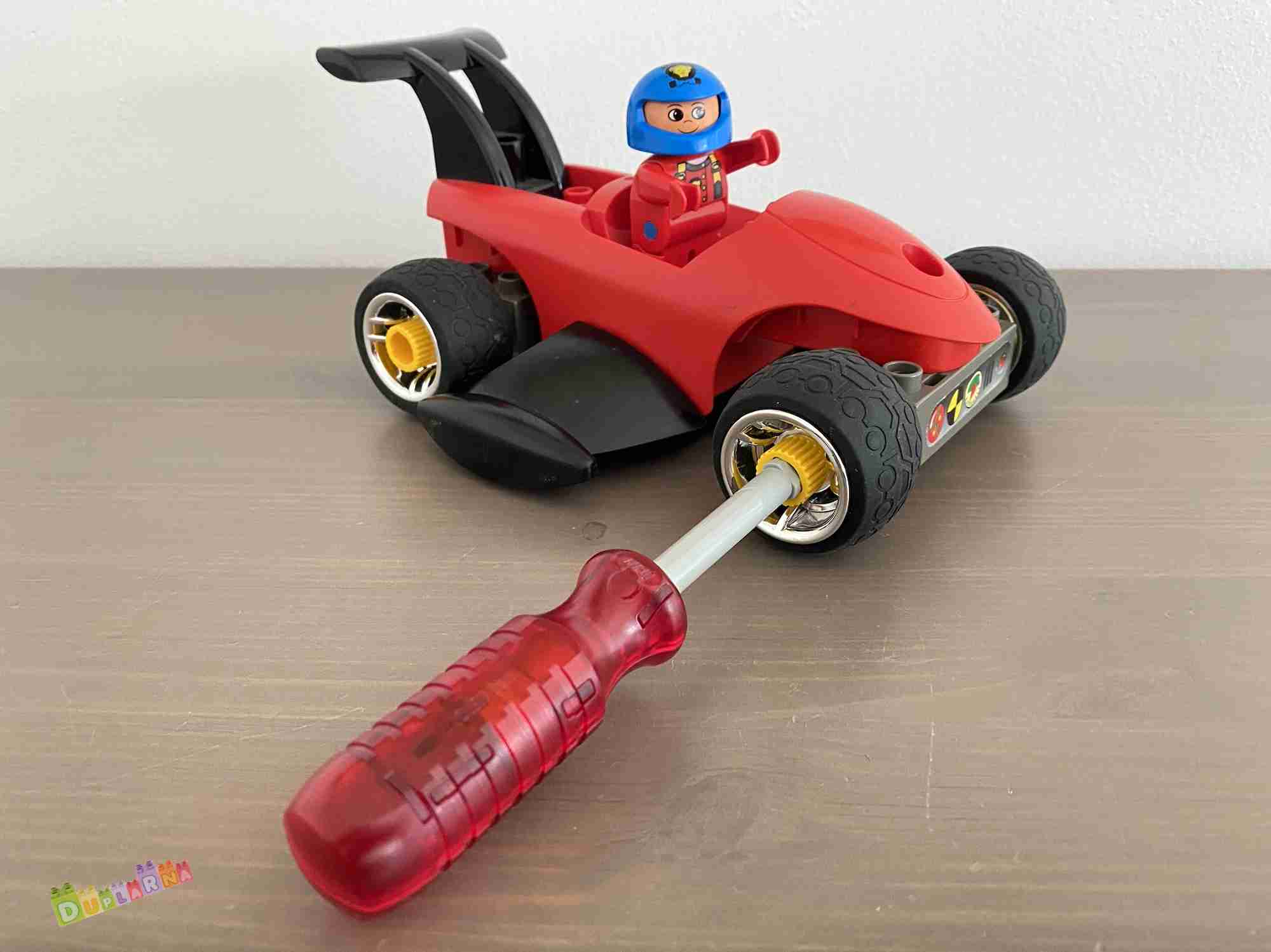 Lego Duplo 2912 - TOOLO - Šroubovací formule