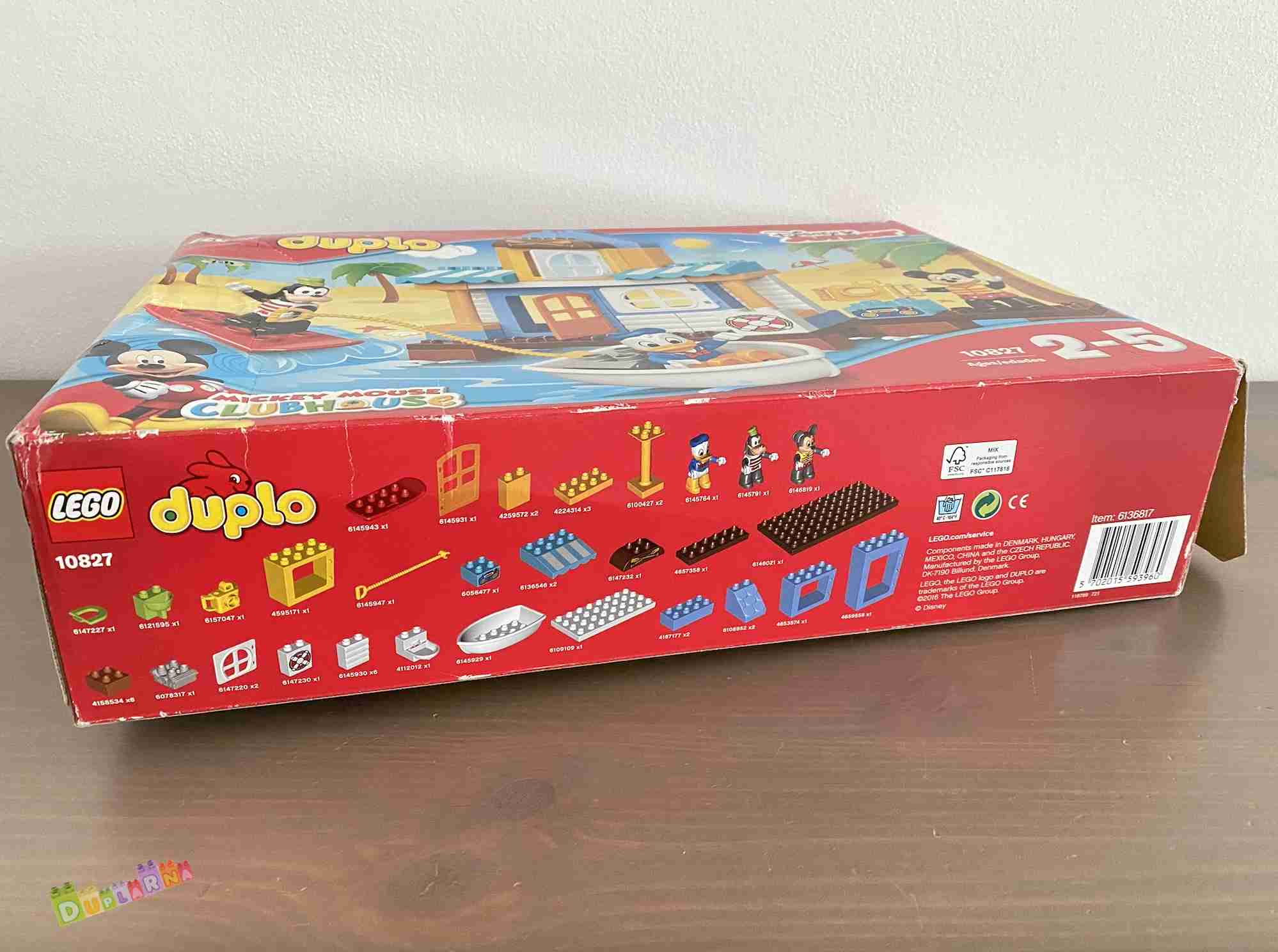 Lego Duplo 10827 - Mickeyho plážový dům