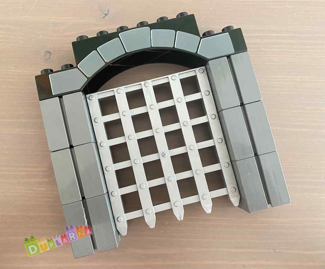 Lego Duplo Brána pohyblivá / padací na hrad