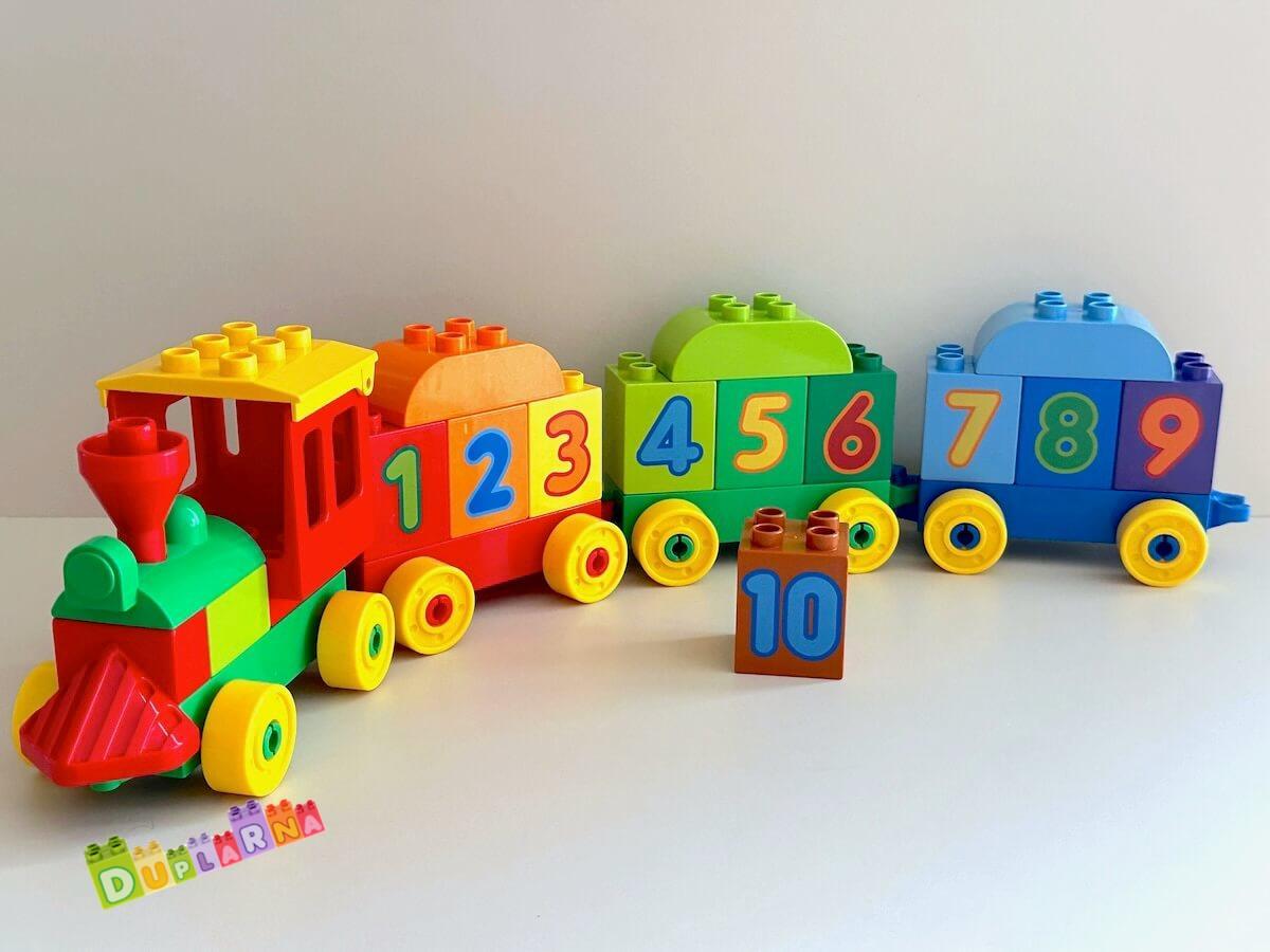 Lego Duplo - Vláček s čísly ze setu 10558