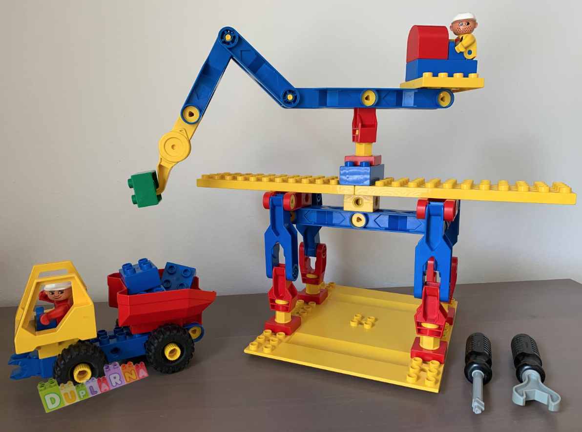 Lego Duplo 2960 - TOOLO ( Jeřáb + Tatra )