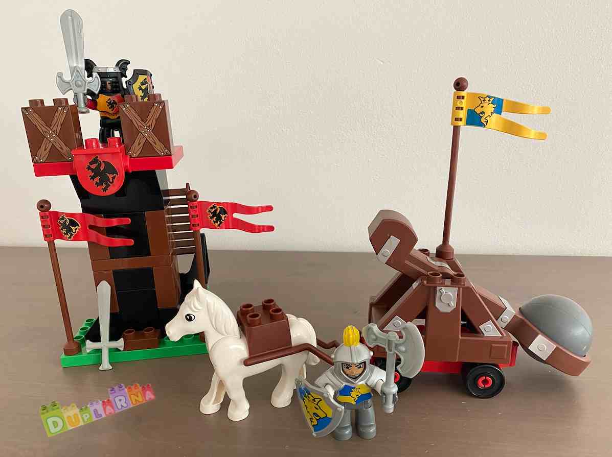 Lego Duplo 4863 - Strážní věž a katapult - Hrad - Rytíři