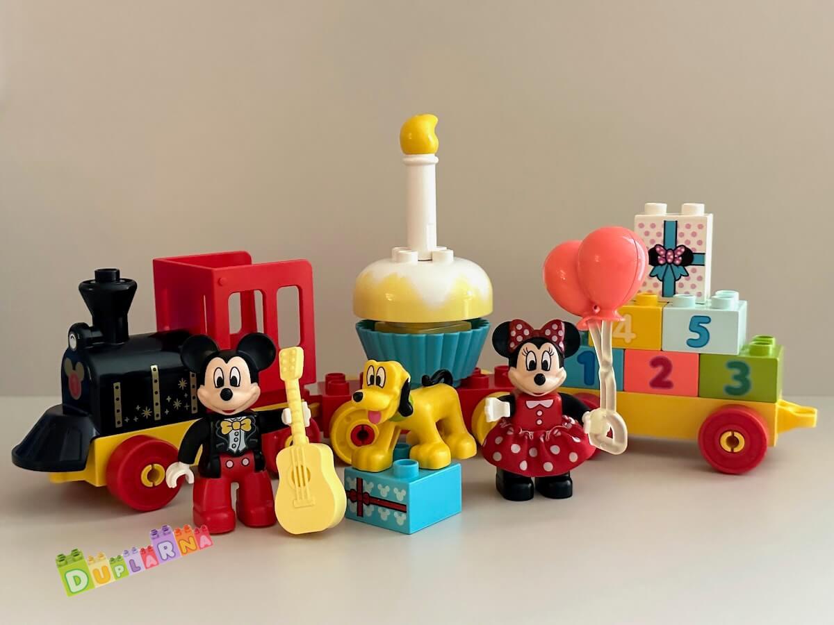 Lego Duplo 10941 - Vláček / Mickey,Minnie a PLUTO narozeninový vlak