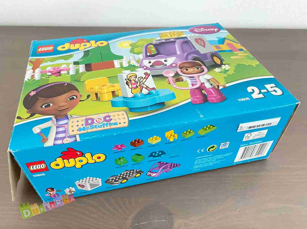Lego Duplo 10605 - Doktorka Plyšáková Sanitka Rosie