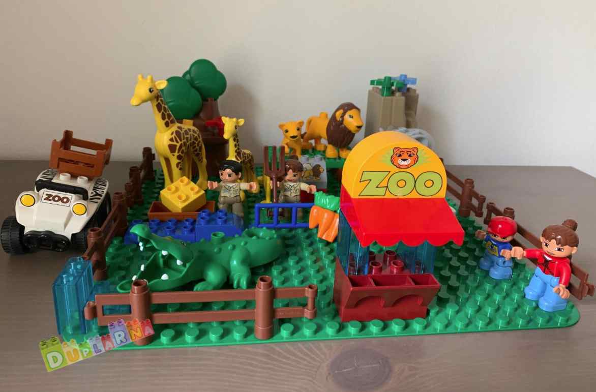 Lego Duplo ZOO + Velká Podložka