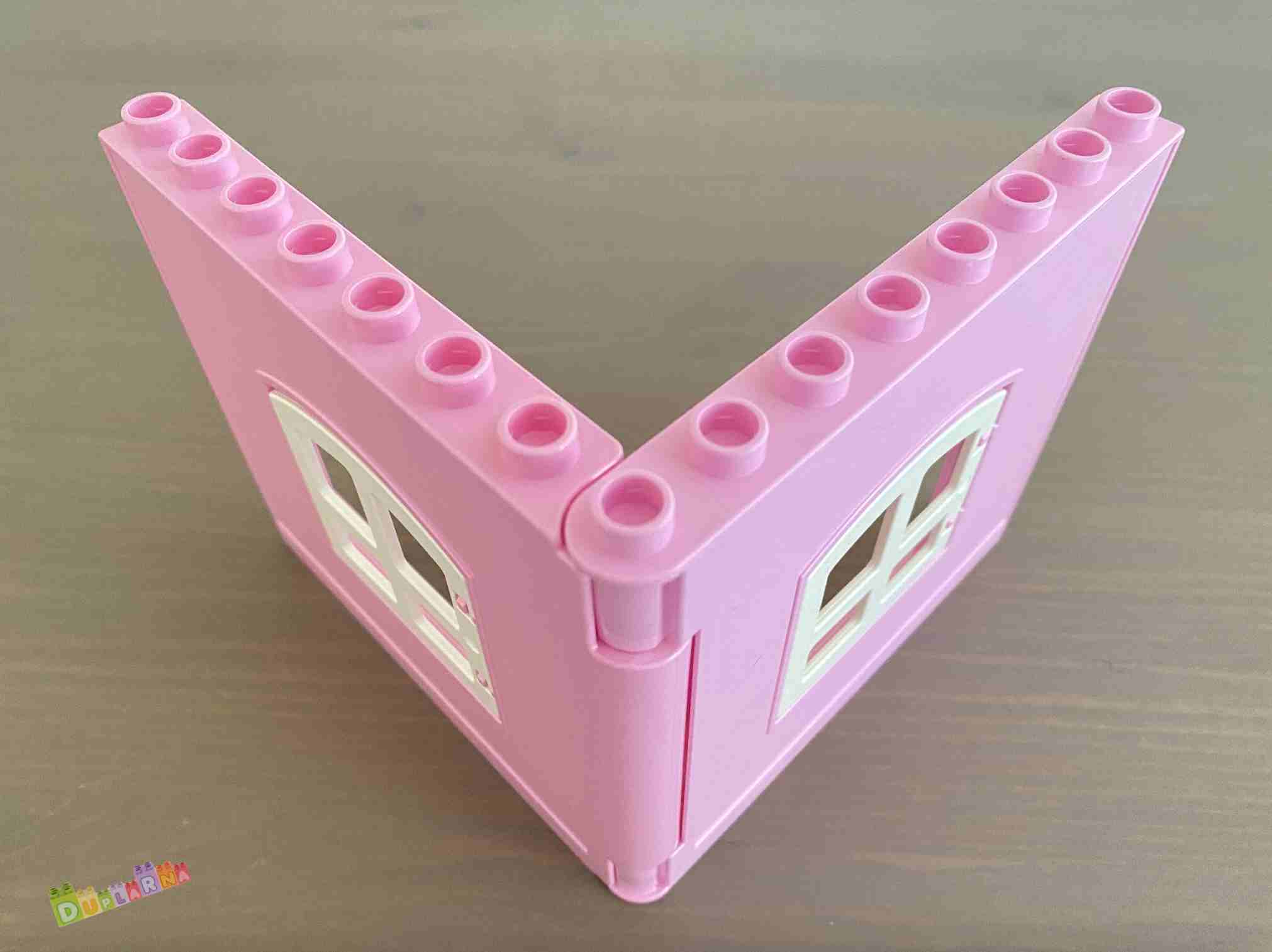 Lego Duplo - Stěna domu růžová