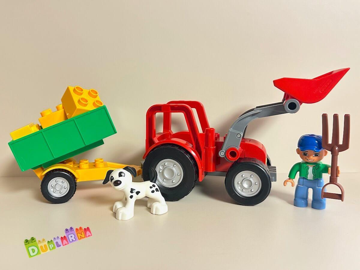 Lego Duplo 5647 - Traktor velký červený