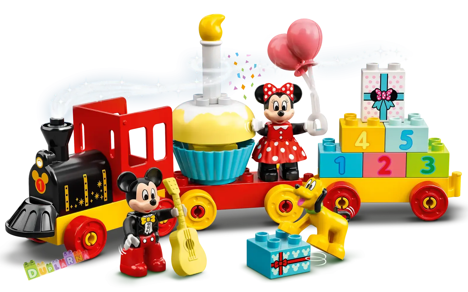 Lego Duplo 10941 - Vláček / Mickey,Minnie a PLUTO narozeninový vlak 