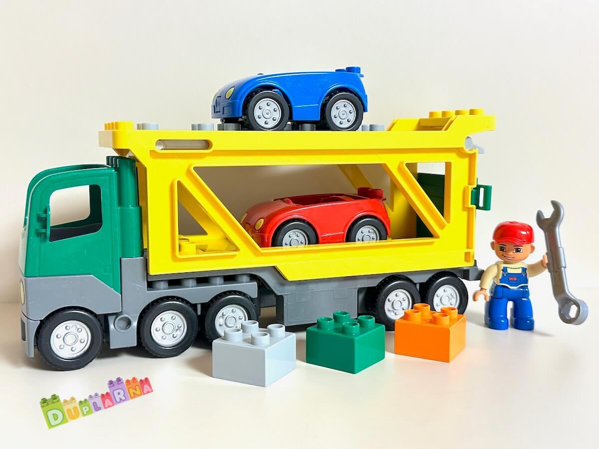 Lego Duplo 5684 - Přeprava automobilů - odtahovka