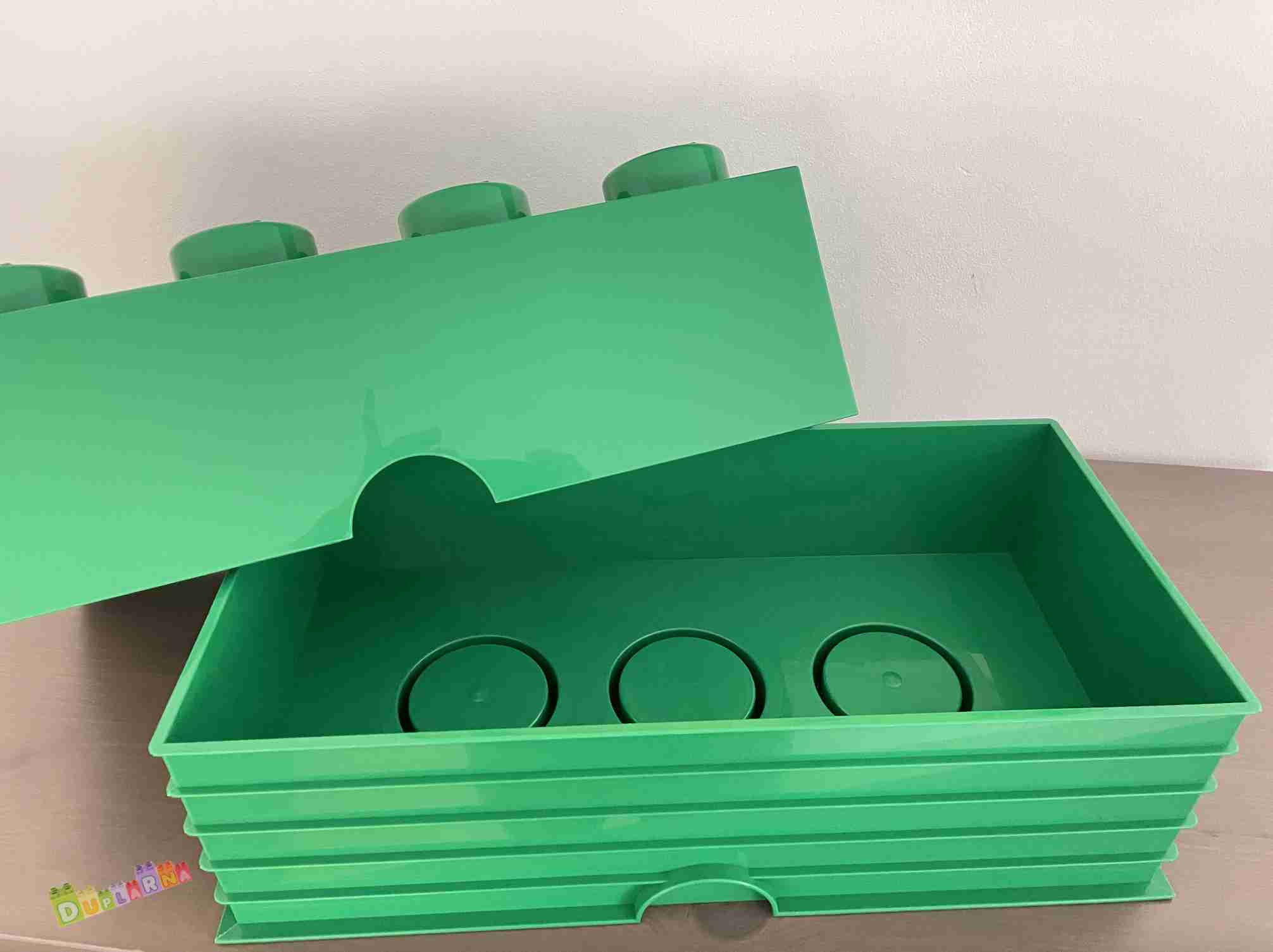 Lego BOX tmavě zelený