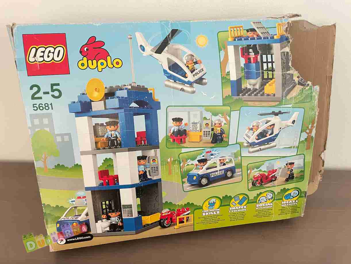 Lego Duplo 5681 - Policejní stanice / policie
