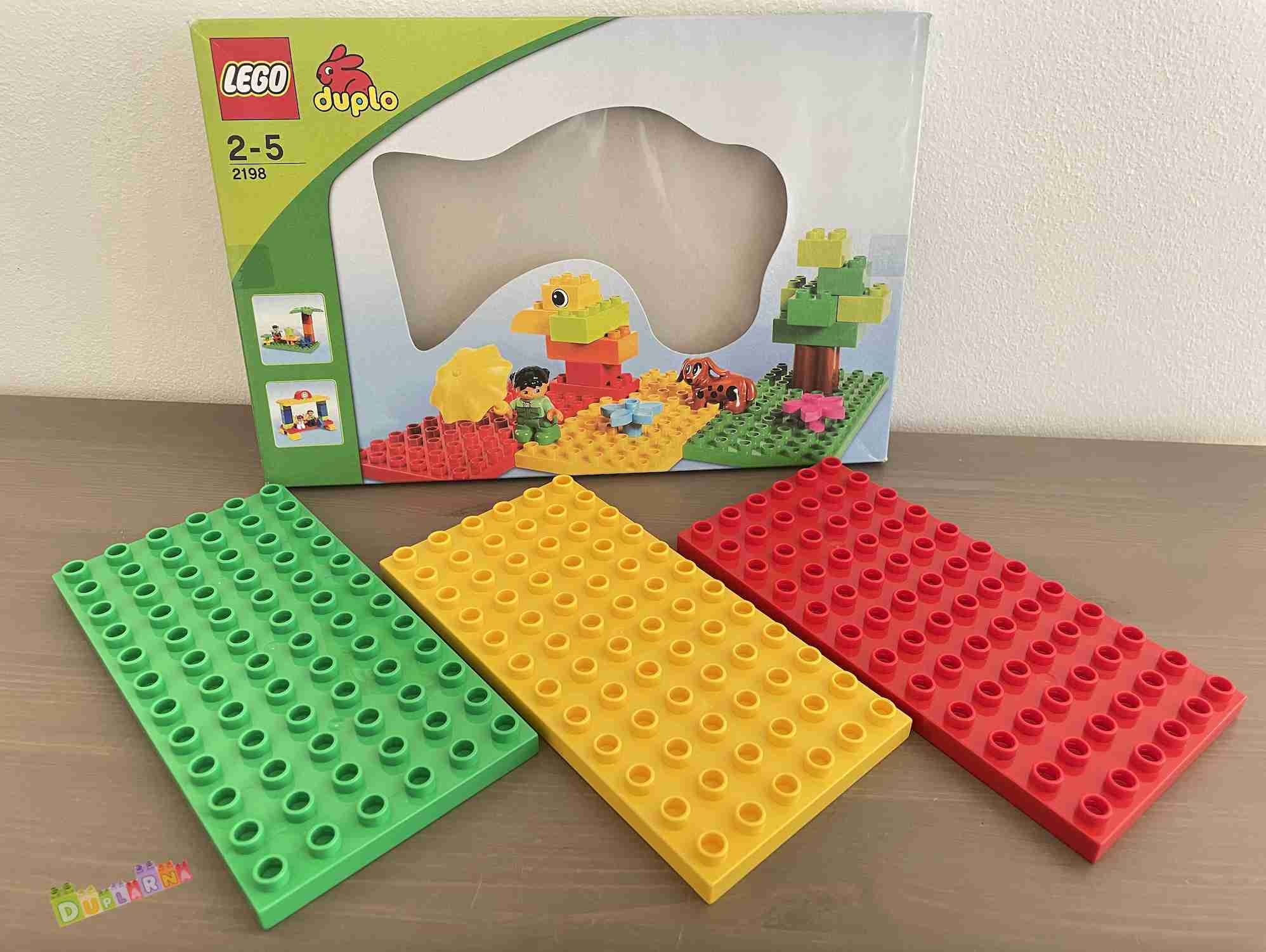 Lego Duplo 2198 - Podložky na stavění / Set podložek