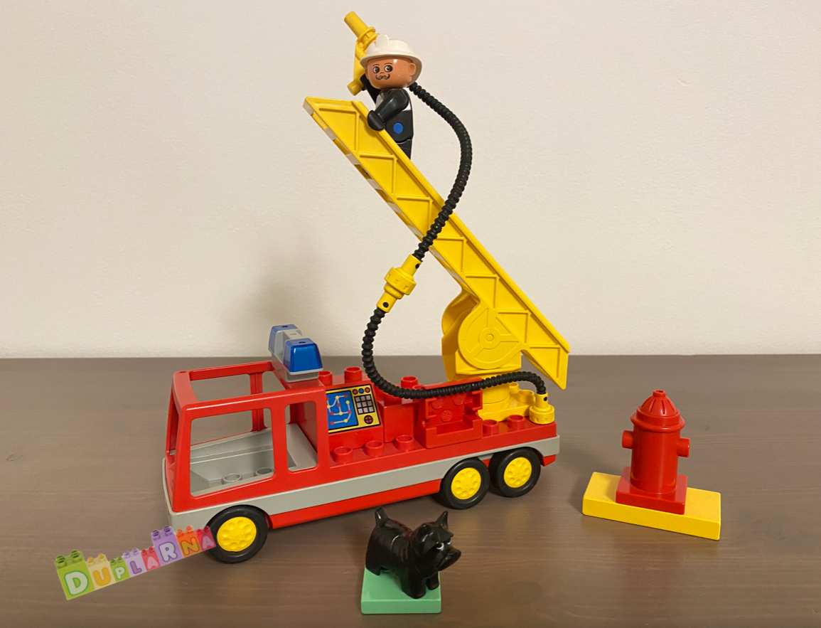 Lego Duplo 2691 - Hasičské auto - Hasiči