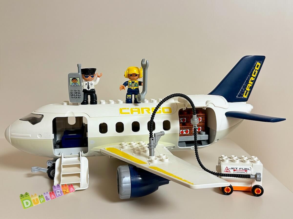 Lego Duplo 7843 - Velké nákladní letadlo CARGO / letiště