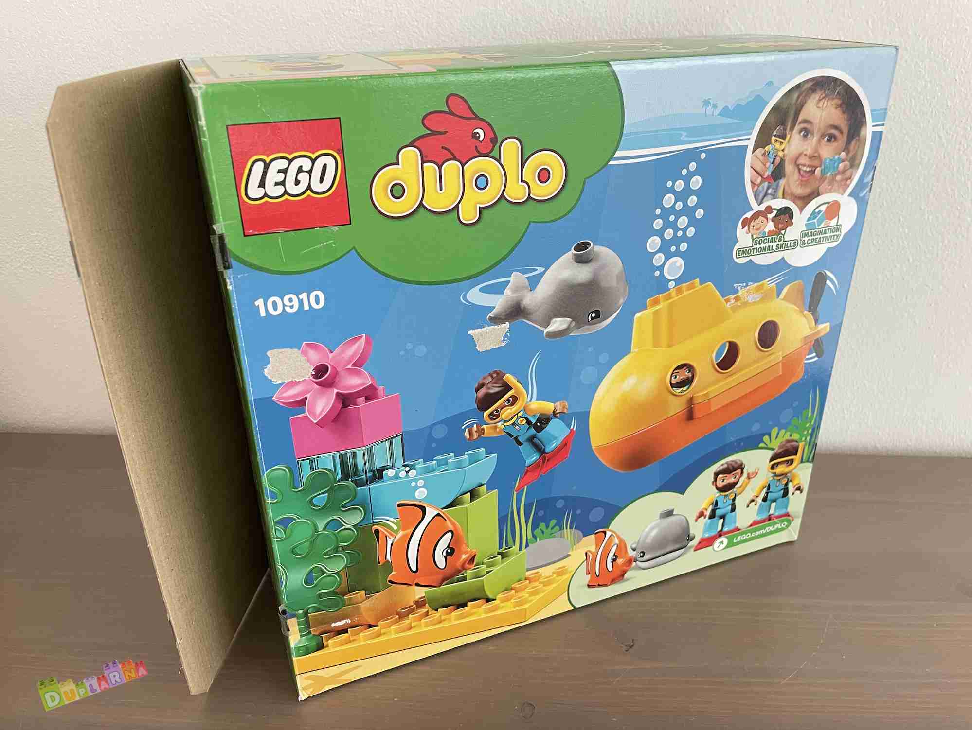 Lego Duplo 10910 - Dobrodružství v ponorce / ponorka