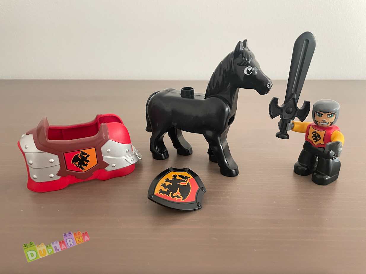 Lego Duplo Rytíř na koni