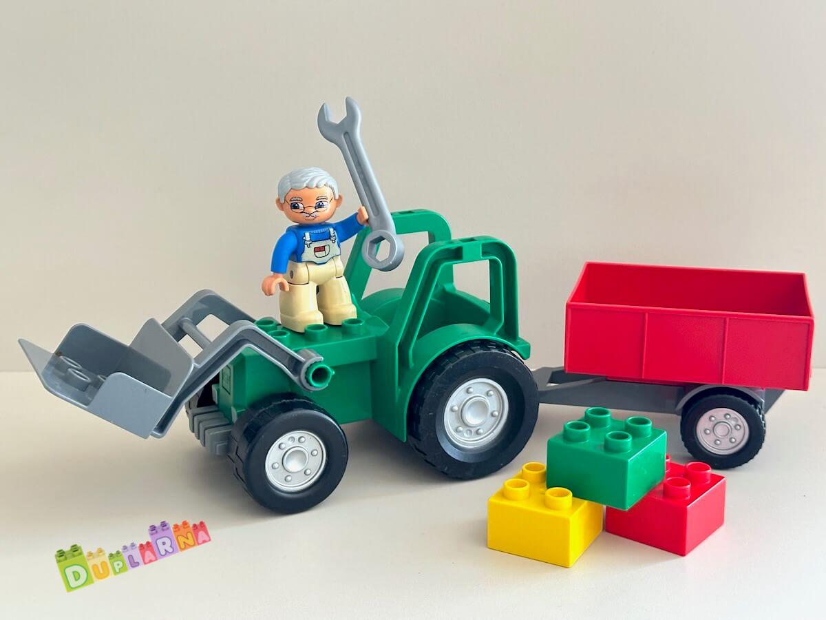 Lego Duplo 4687 - Traktor velký zelený