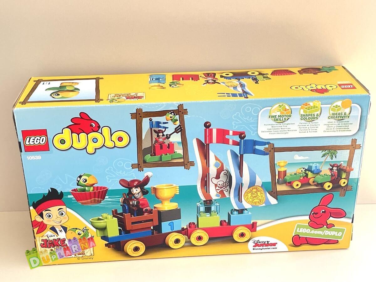 Lego Duplo 10539 - Pirát Jake - Závody na pláži
