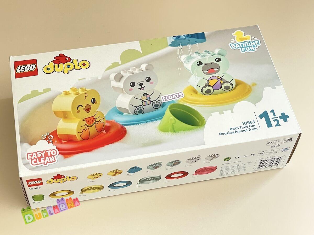 Lego Duplo 10965 - Legrace ve vaně: Plovoucí vláček se zvířátky / do vany